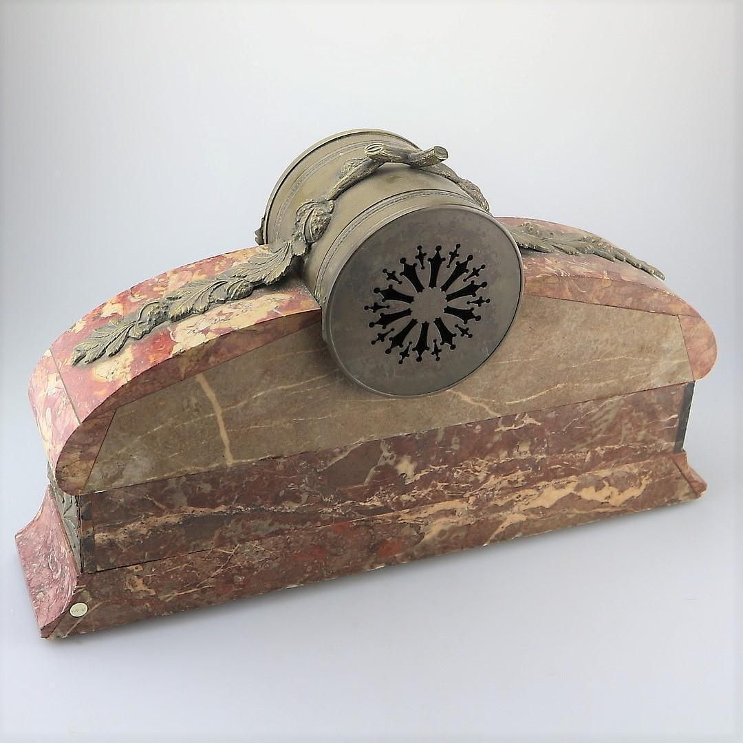 Guillard Chimney Mantel Art Deco Clock With Site Plates photo buy