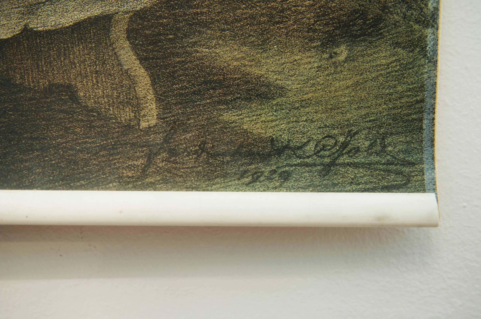 Signed School Chart, Poster "Pottery" photo furniture