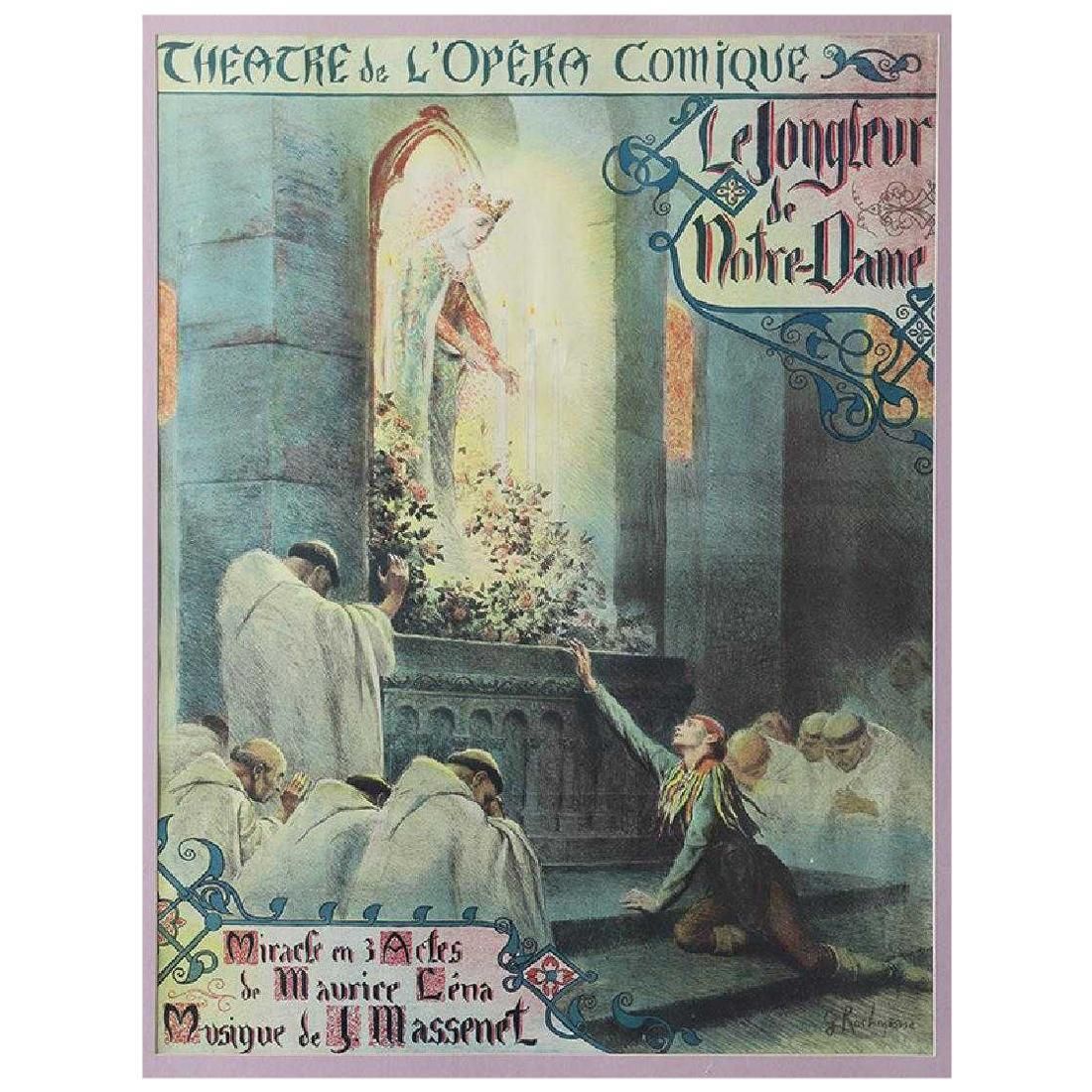 Georges Antoine Rochegrosse “Le Jongleur De Notre Dame”
