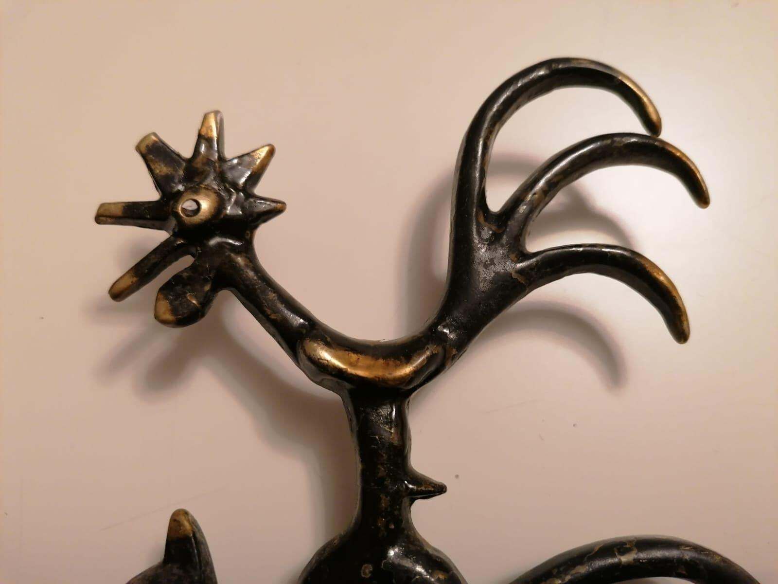 Rare "Bremen Town Musicians" Key Hanger By Walter Bosse photo vinterior