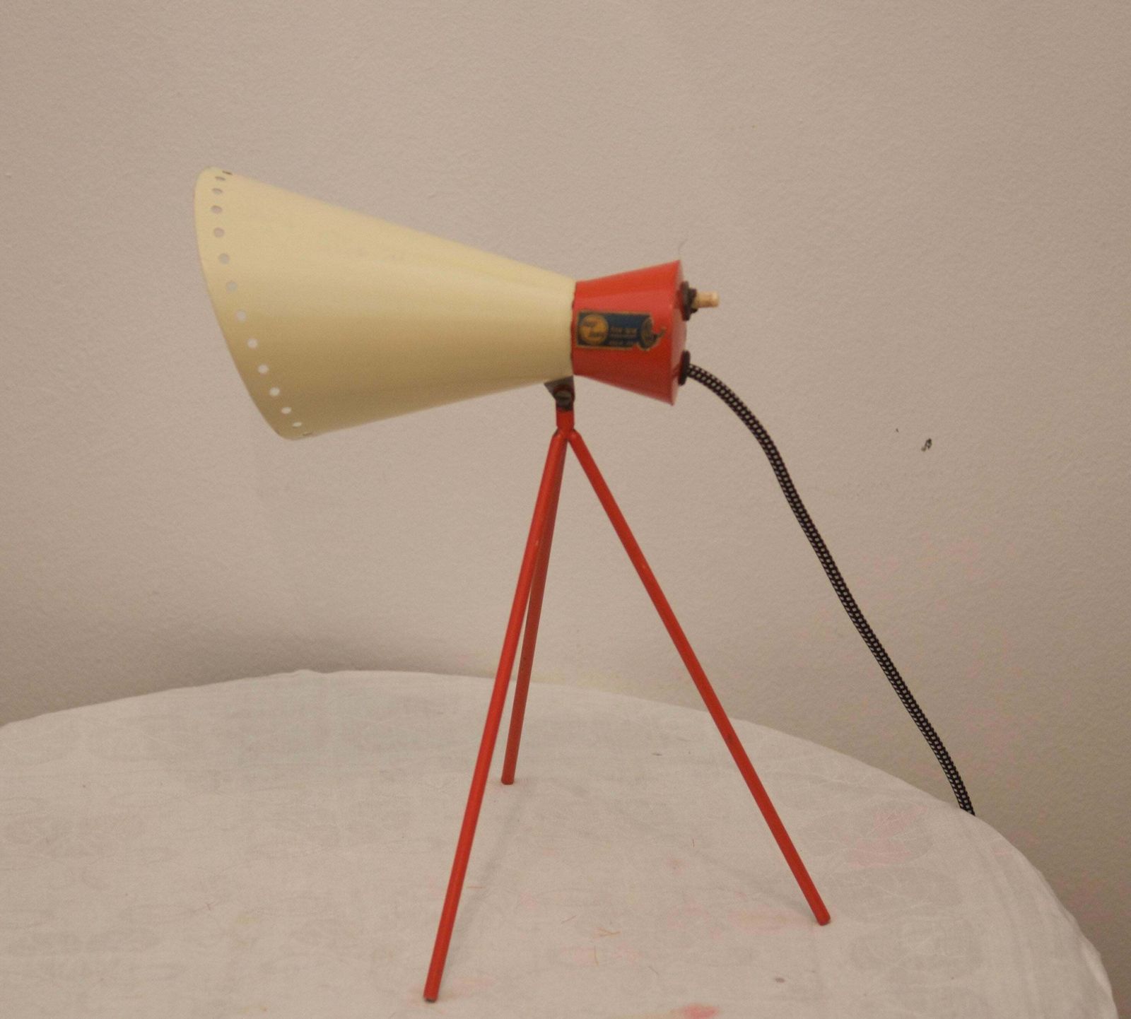 Mid Century Table Lamp Model 1816 By Josef Hurka For Napako photo 695.0