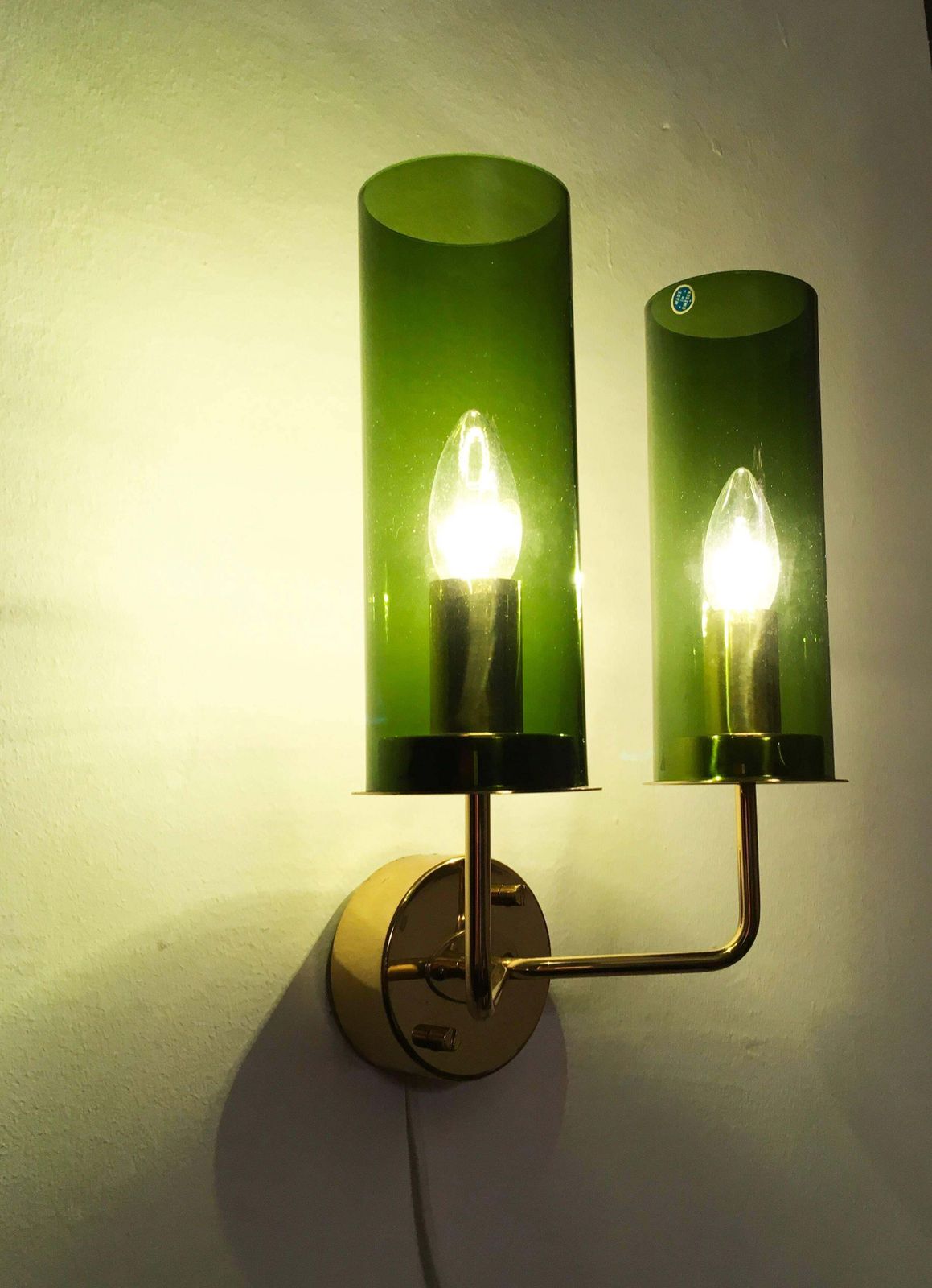 Wall Lamps By Hans Agne Jakobsson Model V 169/2 photo vintage