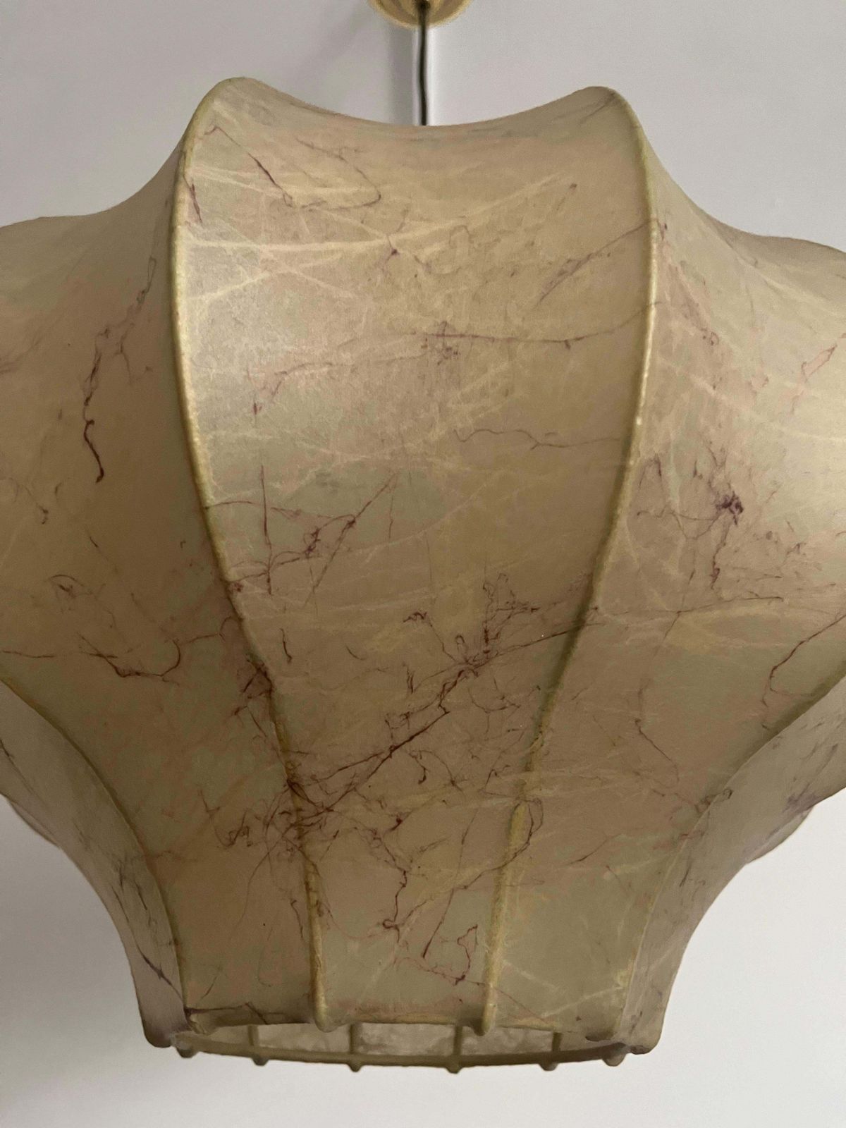 photo furniture Mid Century German "Cocoon" Chandelier By Goldkant Leuchten, 1960s