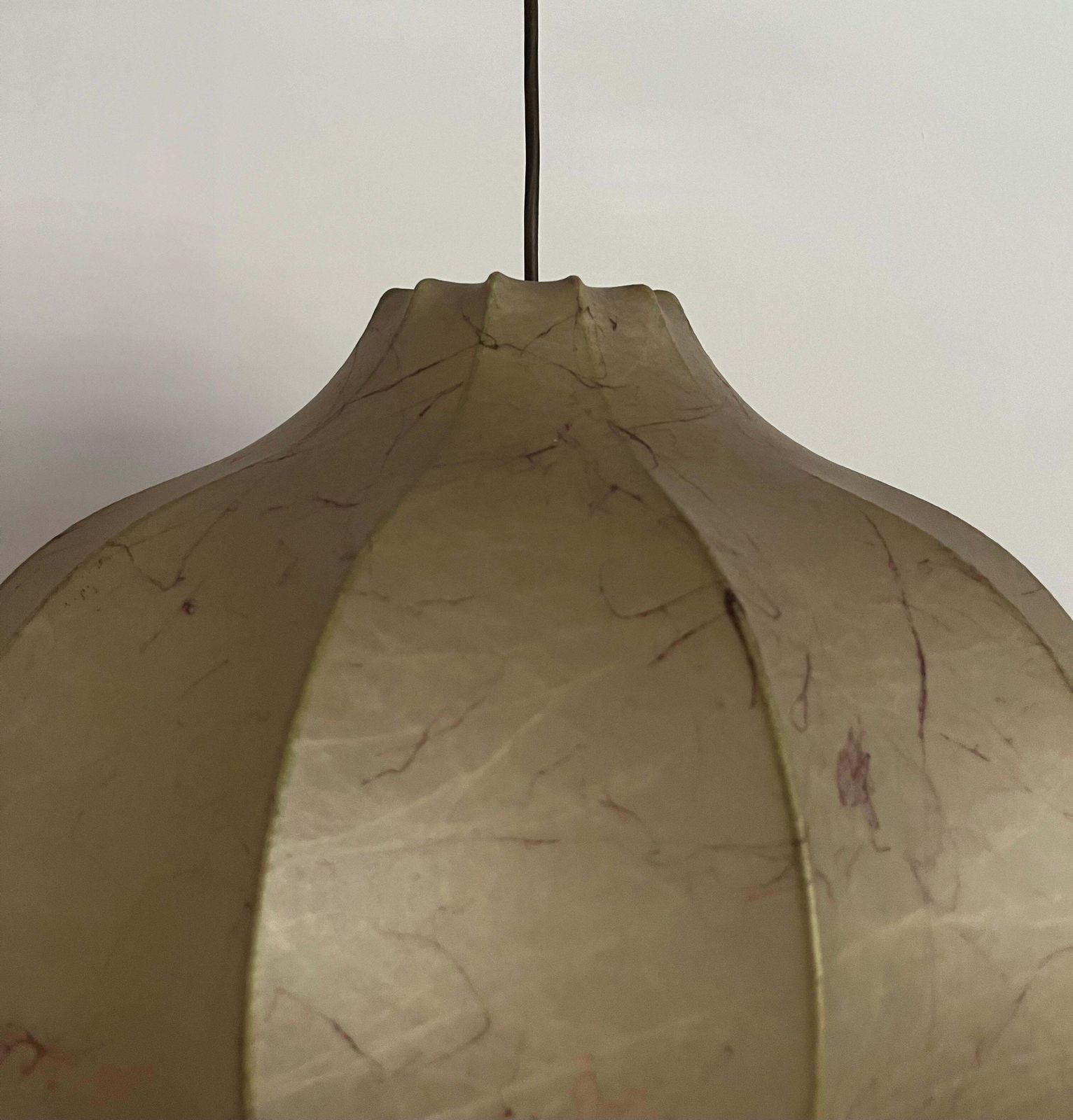 2280.0 Mid Century German "Cocoon" Chandelier By Goldkant Leuchten, 1960s photo