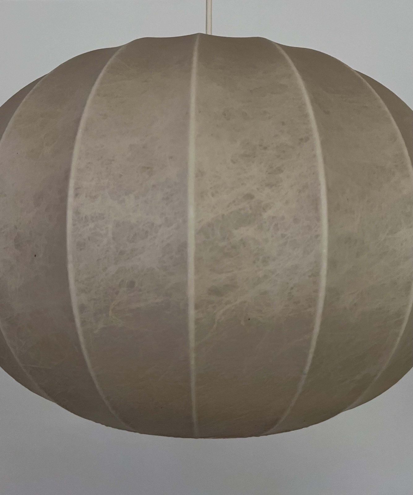Lighting German Mid Century "Cocoon" Chandelier By Goldkant Leuchten, 1970s photo