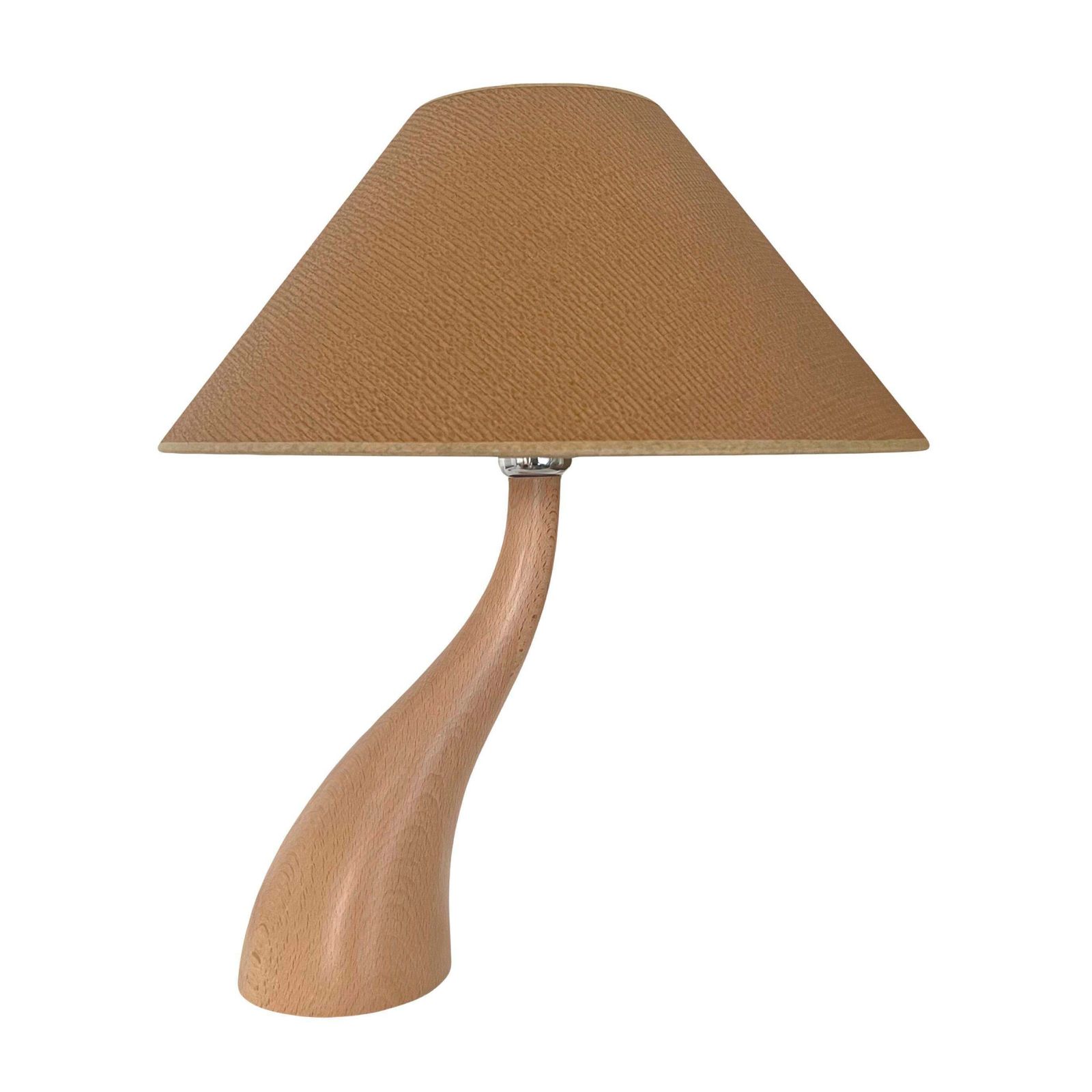photo vinterior Postmodern Pair Of "Bonsai" Wood Table Lamps By Blauet, Barcelona, 1990s