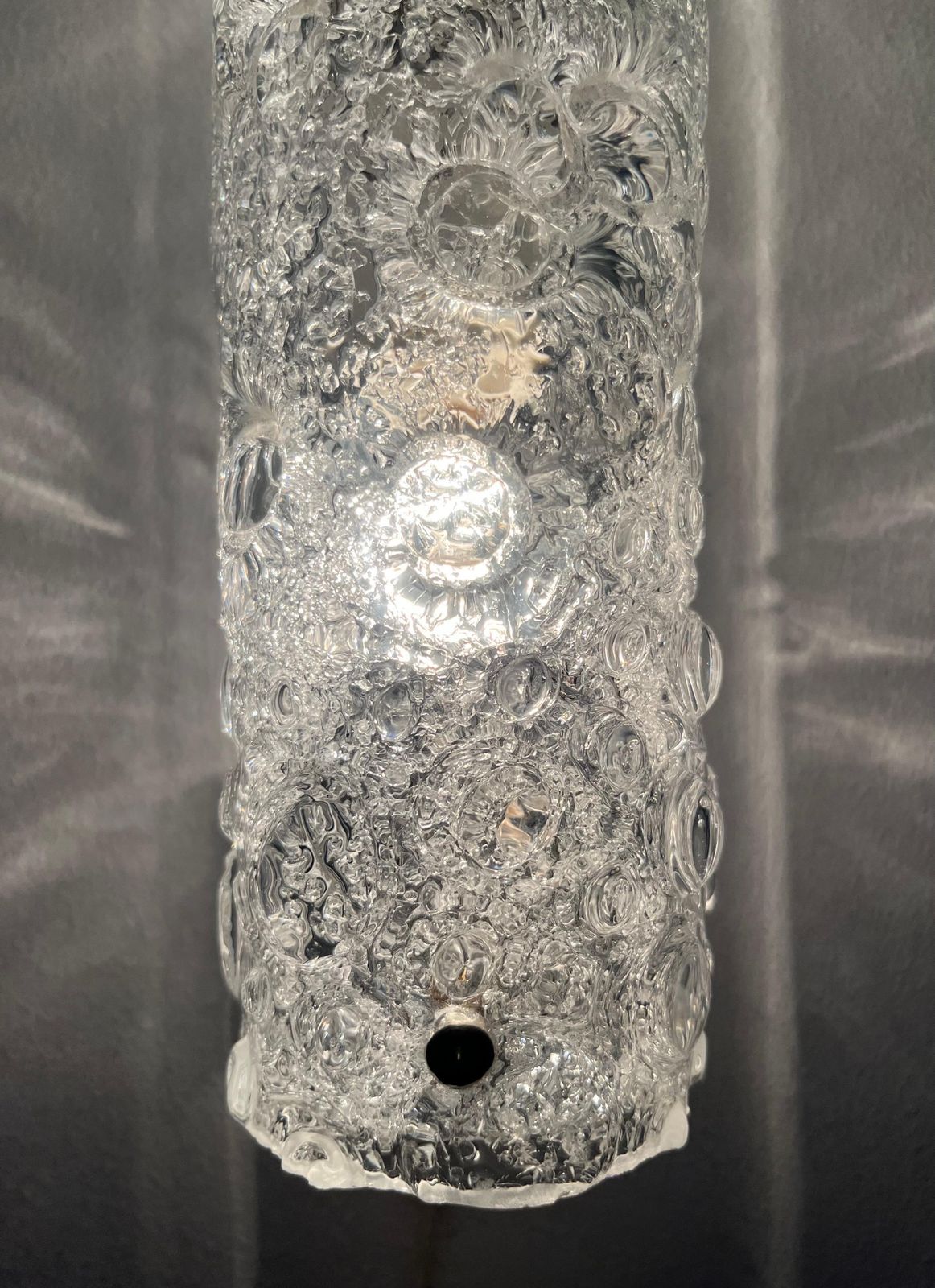photo furniture German Mid Century Pair Of Bubbles Murano Wall Sconces By Hillebrand, 1970s