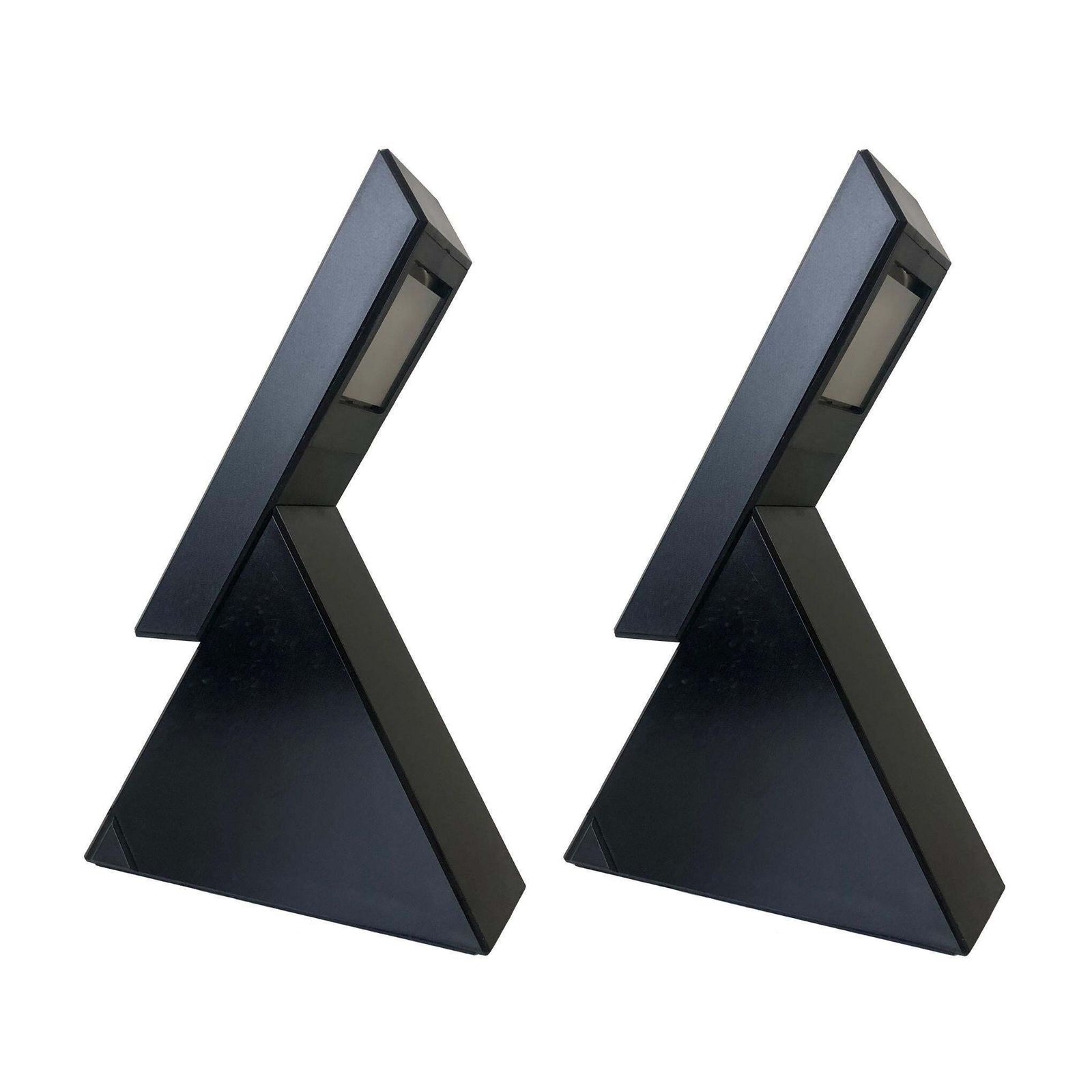 Postmodern Pair Of "Delta" Table Lamps By Mario Bertorelle For Jm Rdm, 1980s photo Lighting