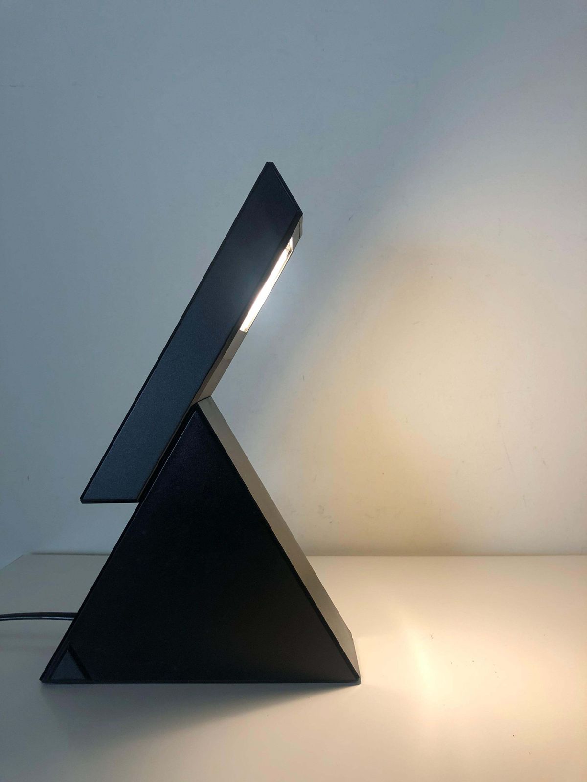 photo buy Postmodern Pair Of "Delta" Table Lamps By Mario Bertorelle For Jm Rdm, 1980s