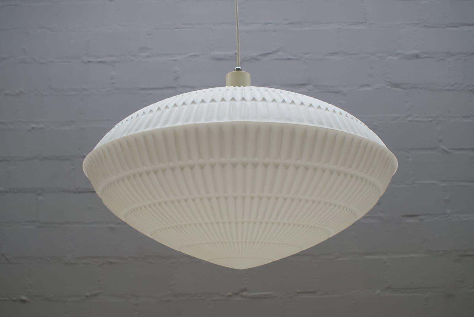 Geometric Pendant Lamp By Aloys F. Gangkofner For Erco Leuchten, Germany, 1960s photo for sale