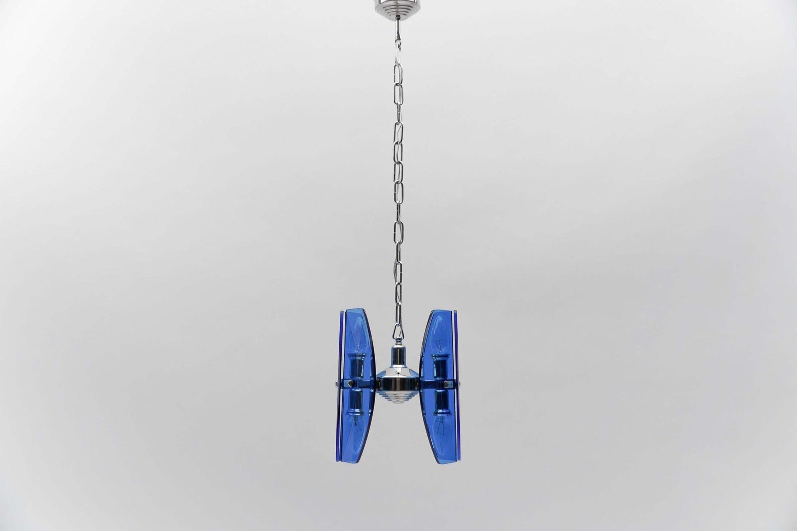 2. Of 2 Mid Century Modern Ceiling Lamp By Antonio Lupi For Veca Italy, 1960s photo furniture