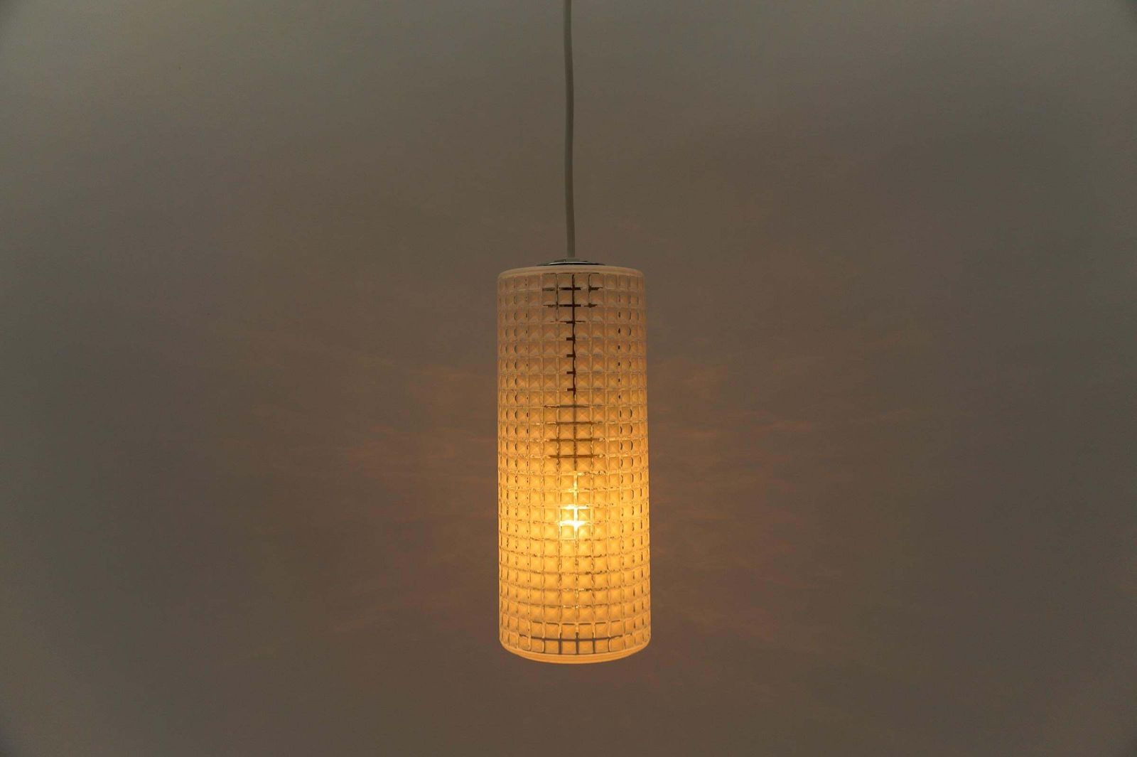 1. Of 2 Lovely Glass Ceiling Lamps From Limburg, Germany, 1960s photo vinterior