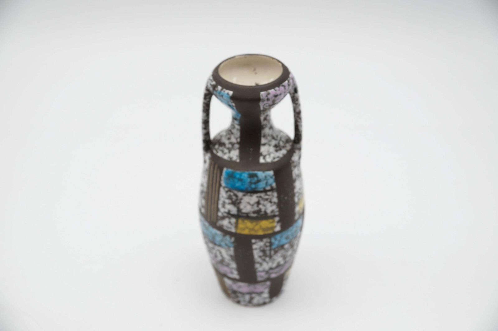 Bodo Mans Ceramic Vase "Paris" By Bay Keramik, Germany 1950s photo for sale