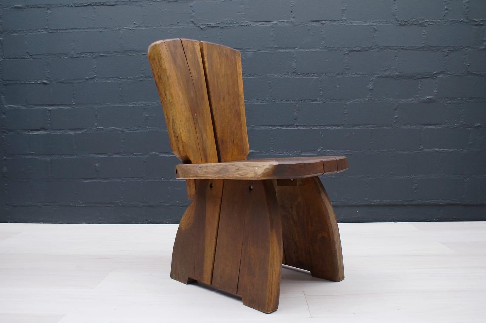 Wooden French Prvincial Chair, 1960s photo for sale