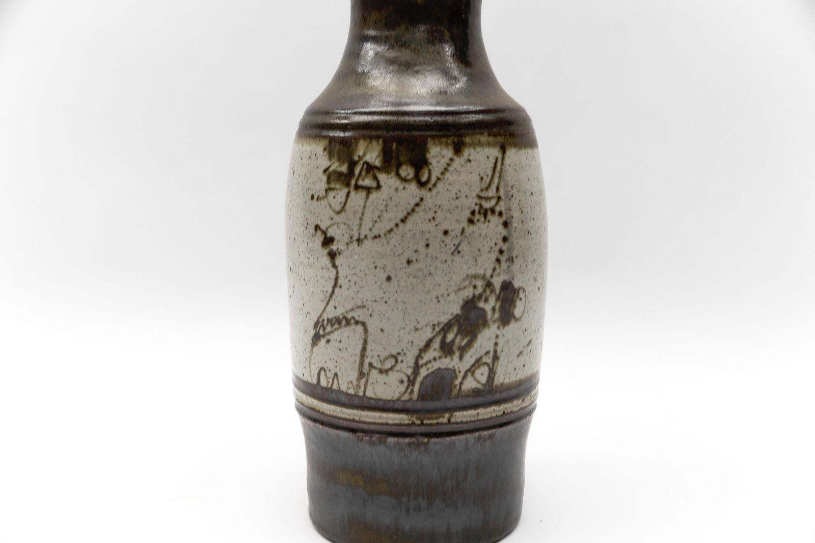 German Studio Ceramic Floor Vase Or Umbrella Stand From Wilhelm & Elly Kuch 1960 photo vinterior