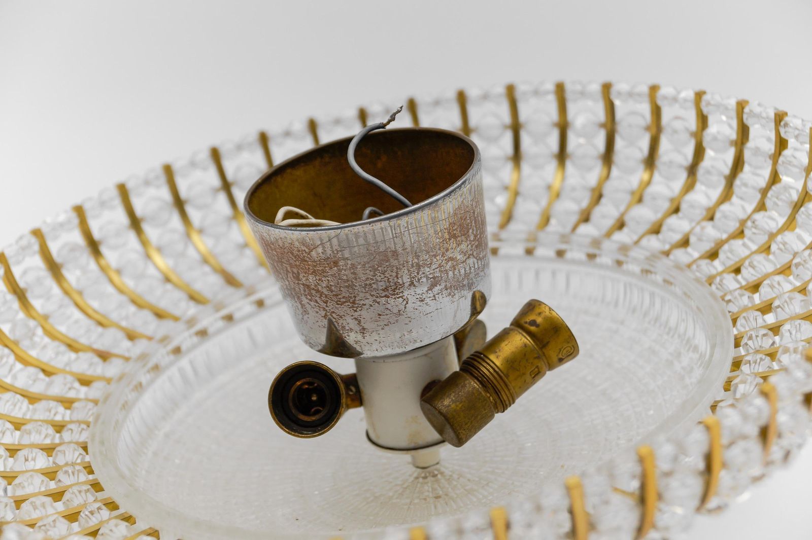 photo vinterior Mid Century Modern Ceiling Lamp By Emil Stejnar For Rupert Nikoll  1960s