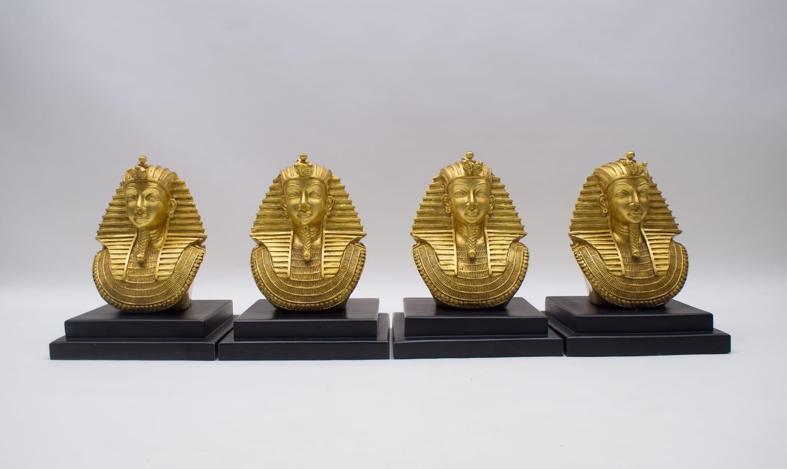 Awesome Egyptian Pharao Ramses Coffee Table Sculpture Legs, 1960s, Italy photo furniture