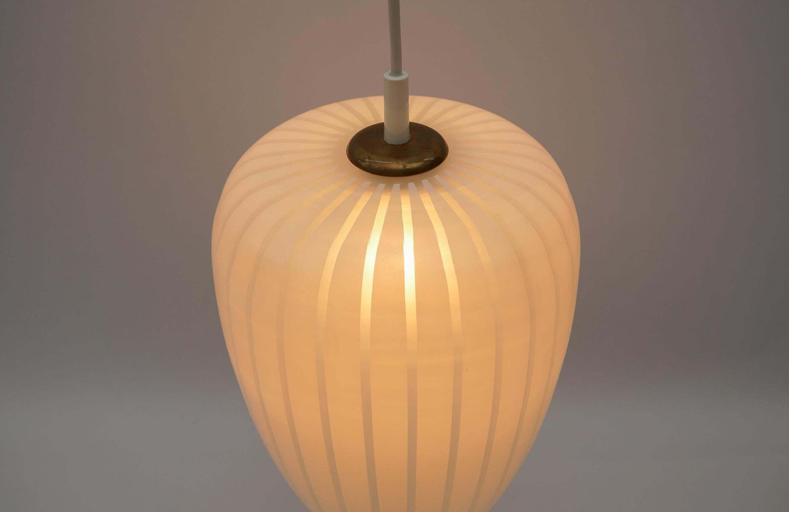 photo furniture Glass Ceiling Lamp "Diana" By Wilhelm Wagenfeld For Peill & Putzler, 1954