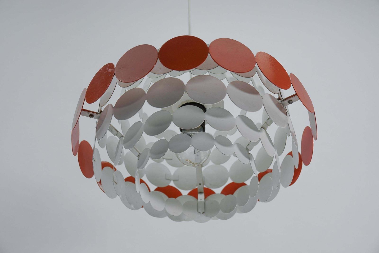 Lighting Set Of A Hanging Lamp And A Wall Lamp By Doria Leuchten, 1960s Germany photo