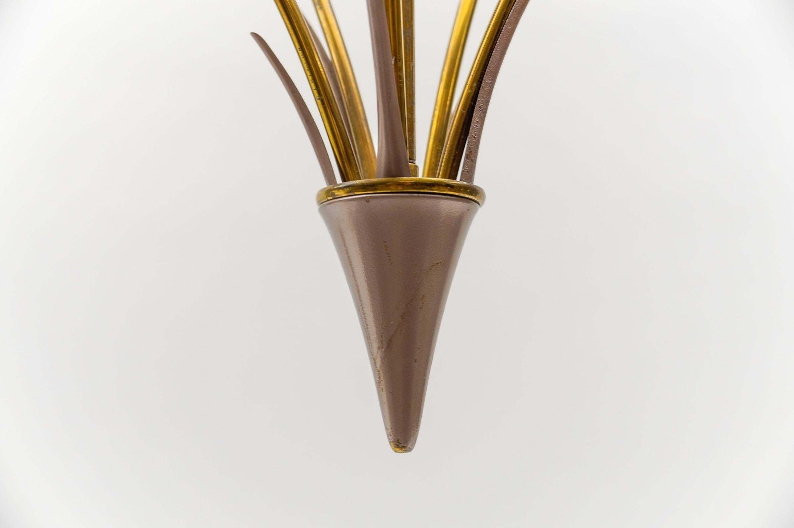 photo for sale Ceiling Sputnik Lamp In The Manner Of Arteluce, Italy, 1950s