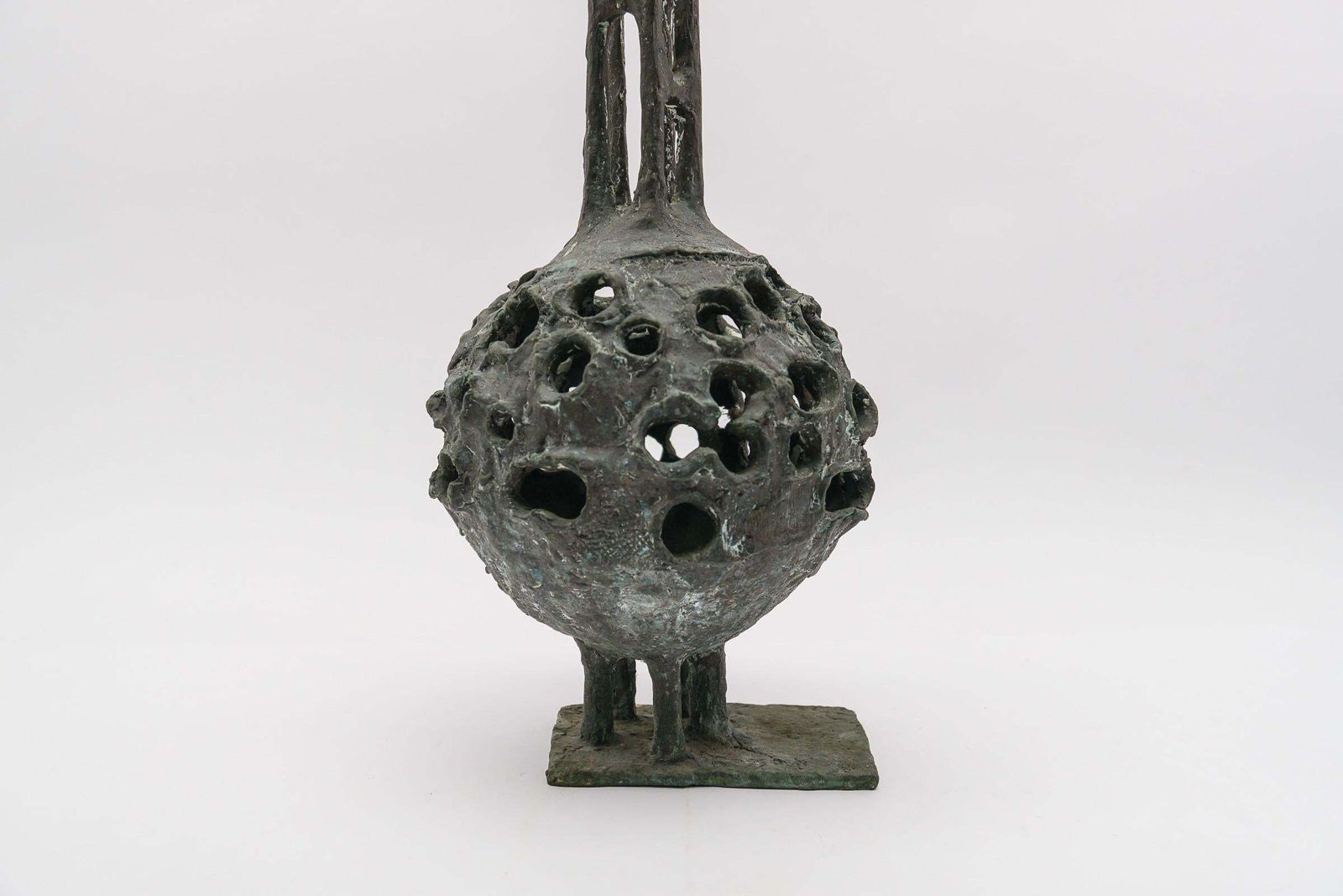 Unique Bronze Design Of The Ball Fountain From Nuremberg By Günther Rossow photo 5521.0