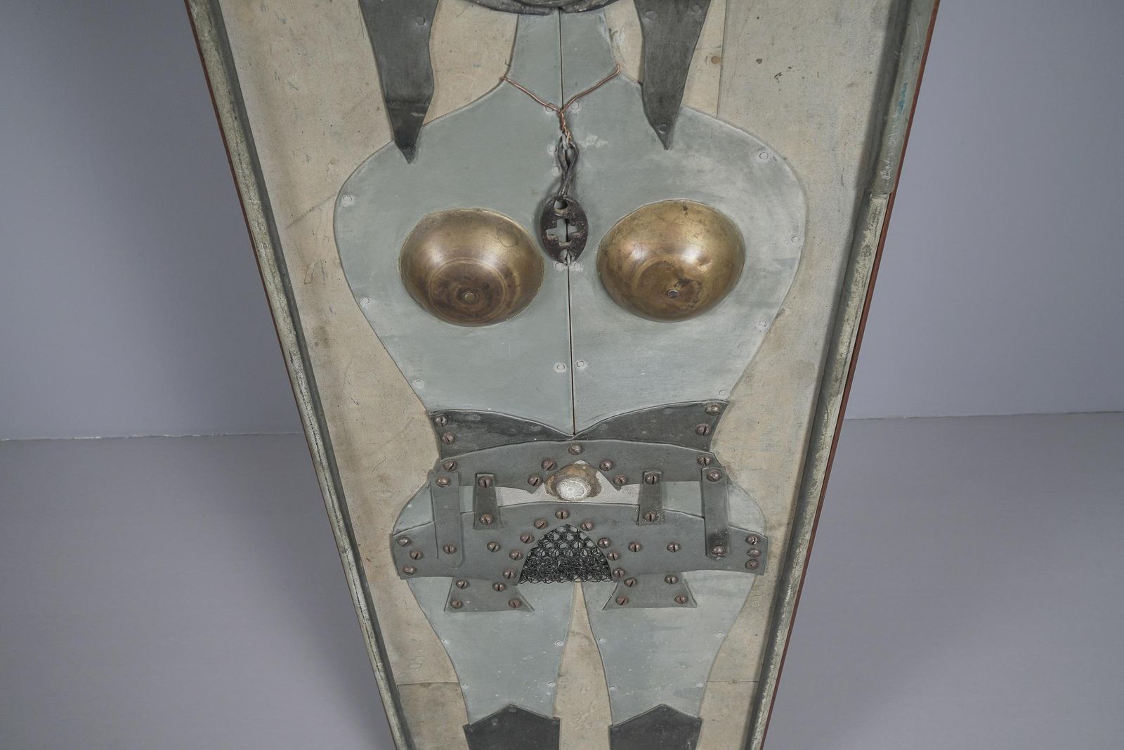 Brutalist Erotic 3d Wall Picture In Metal From The Artist F. Michel, 1973 photo buy