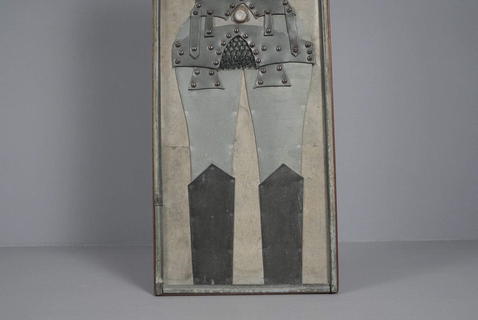Art Brutalist Erotic 3d Wall Picture In Metal From The Artist F. Michel, 1973 photo