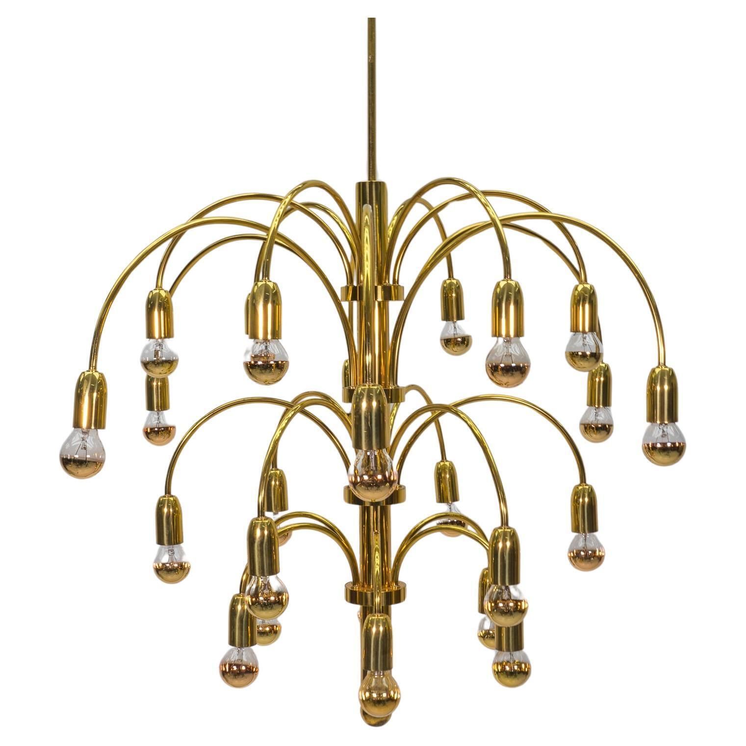 Huge And Elegant Vintage Chandelier, 1970s