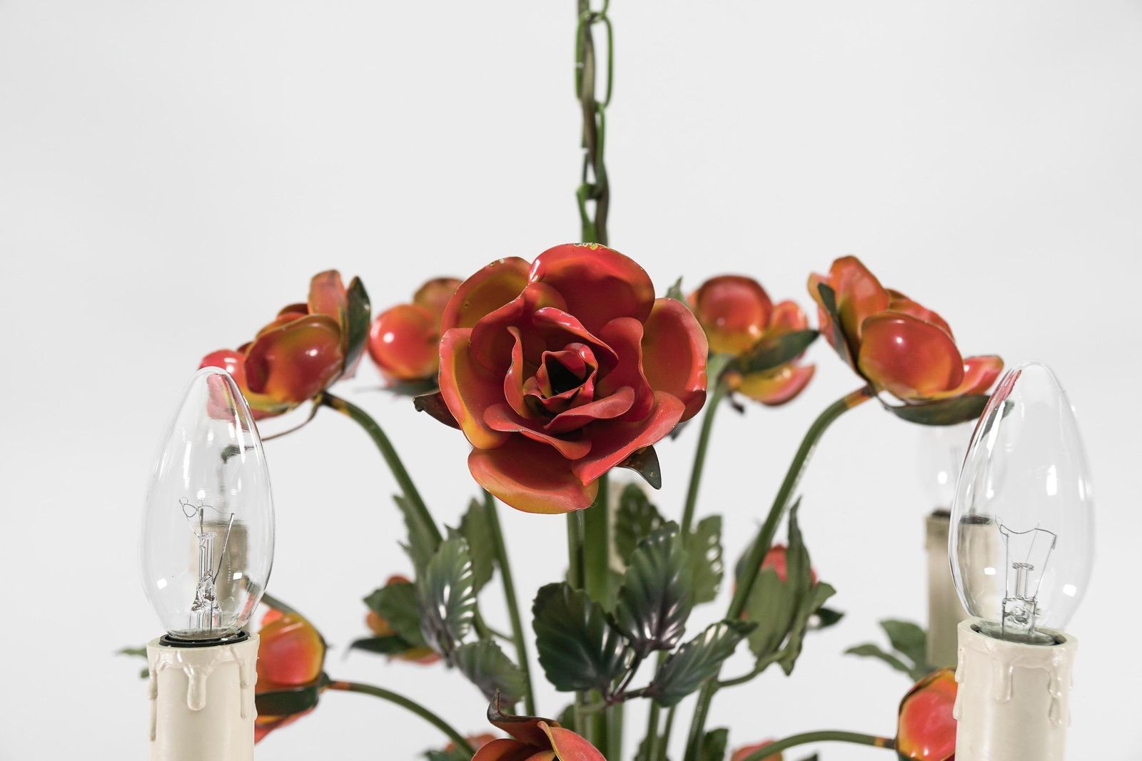 Lovely Mid Century Modern Florentine Hanging Lamp, 1960s Italy photo buy
