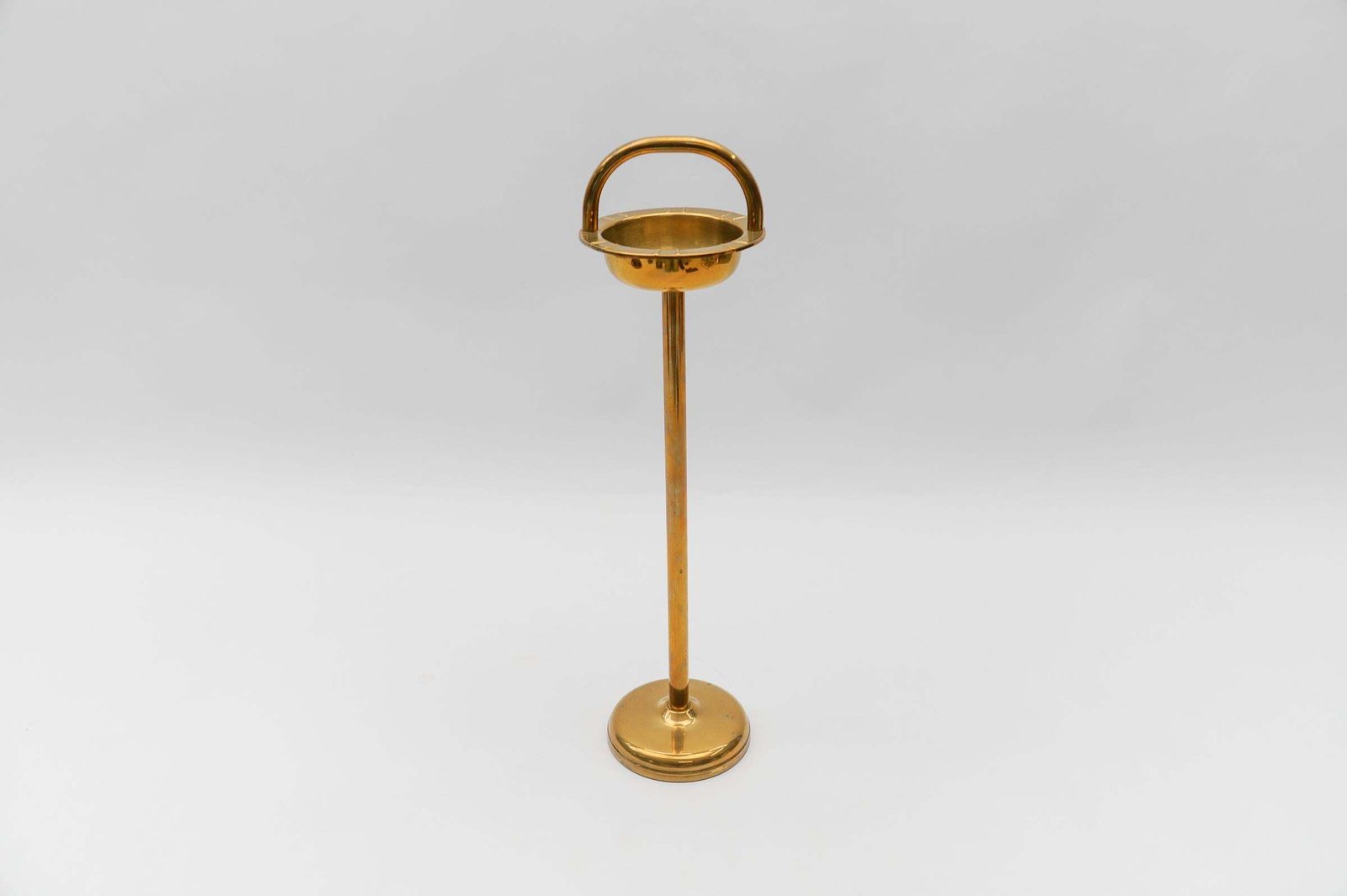 Ashtray Stand In The Manner Of Carl Auböck In Brass, 1950s photo for sale