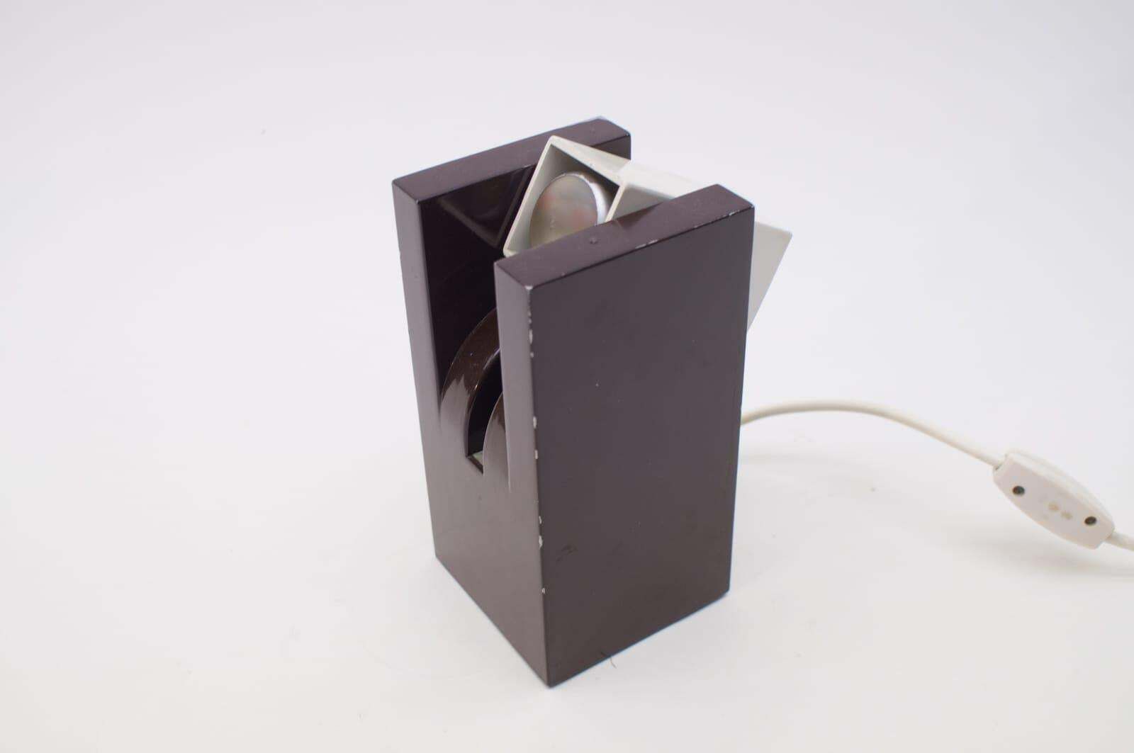 Extremely Rare F.A.A.I. Arredo Prisma Table Lamps Or Wall Lamp Cremona, Italy photo vinterior