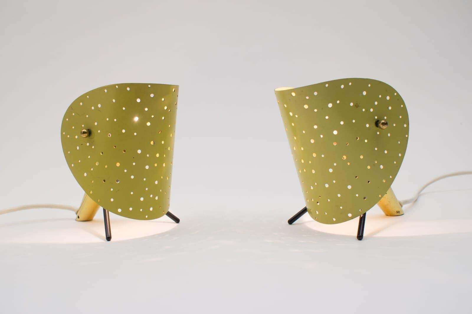 Table Lamps By Ernst Igl For Hillebrand, Set Of 2, 1950s, Germany photo for sale