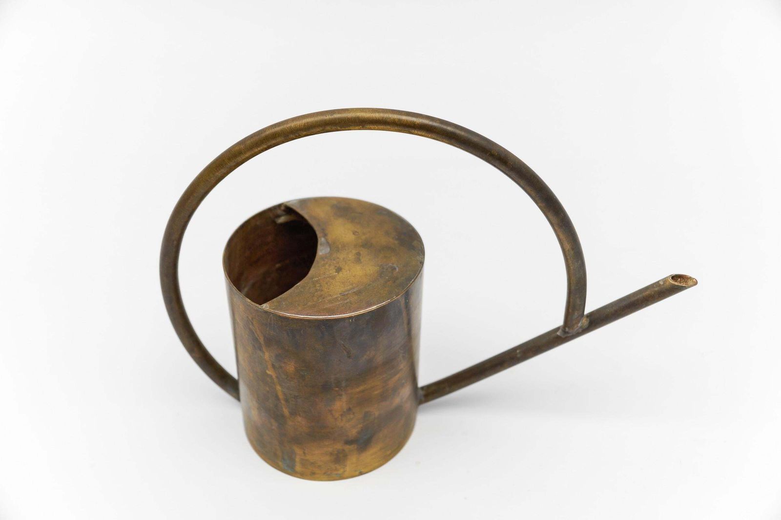 Art Deco Bauhaus  Watering Can In Massive Brass, 1930s / 1940s Germany photo for sale