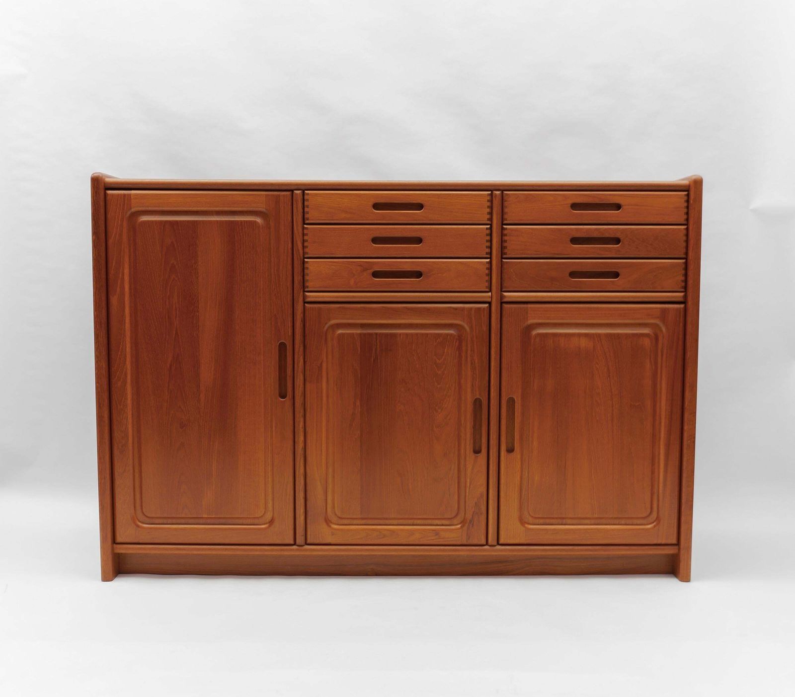 Large Mid Century Modern Scandinavian Teak Wood Commode / Sideboard, 1960s photo furniture