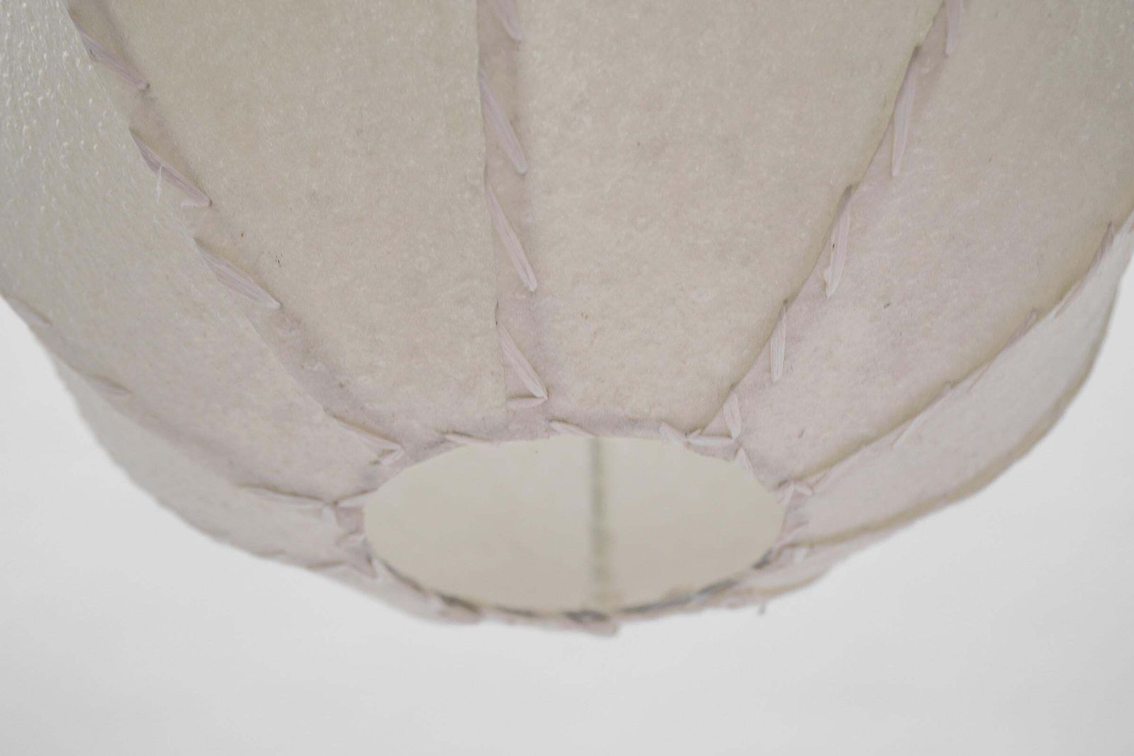 photo vintage Mid Century Modern Skin Ball Lamp, 1960s, Italy
