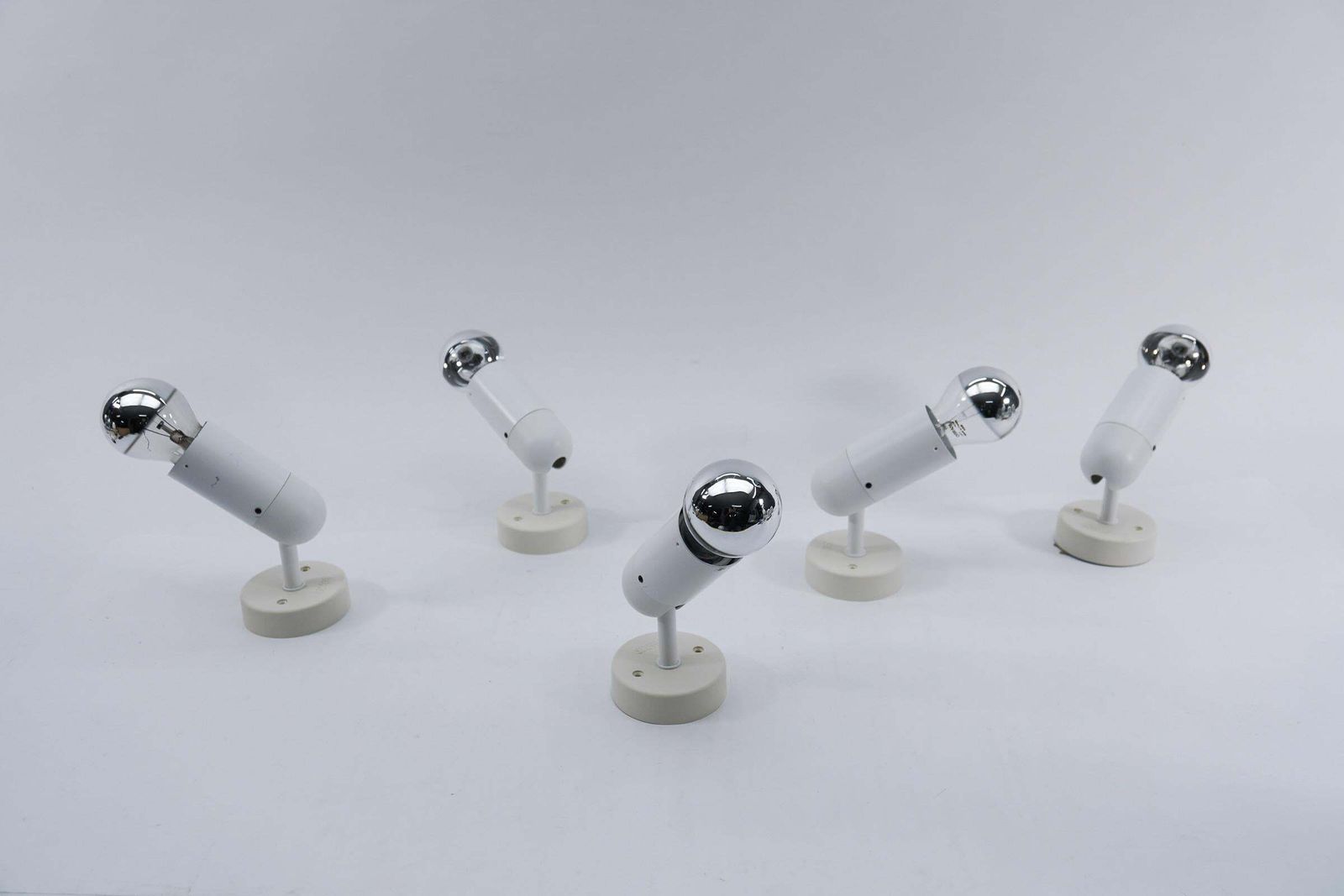 Lighting Set Of 5 Wall Or Ceiling Lamps By Staff Leuchten, 1960s, Germany photo