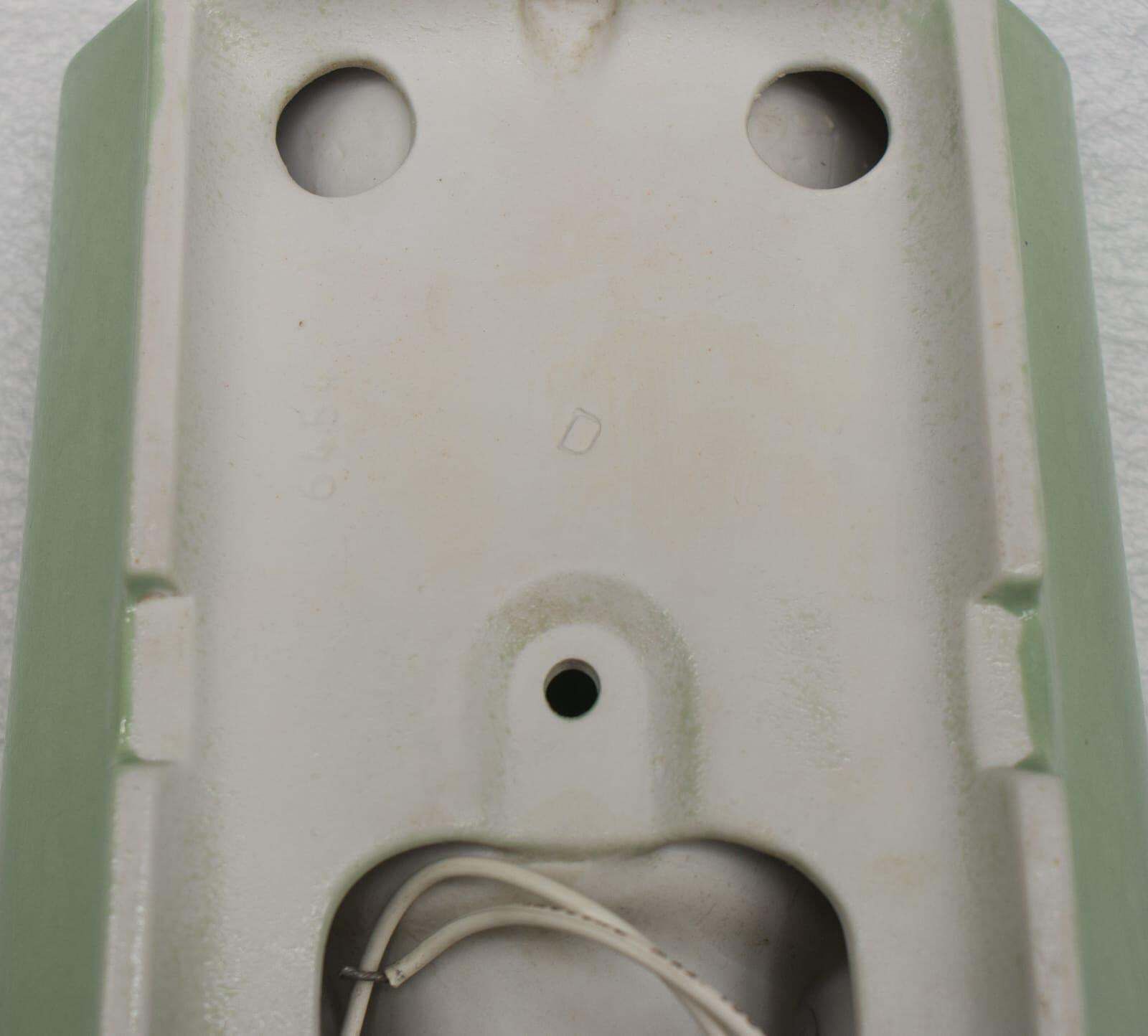 photo furniture Very Rare Green Wilhelm Wagenfeld Wall Light For Lindner Leuchten Model No. 6454