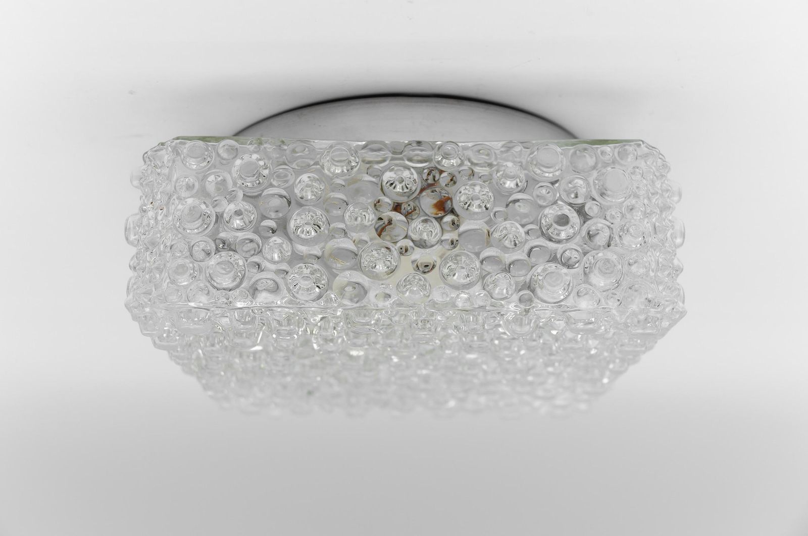 1. Of 2 Clear Lovely Bubble Glass Wall Lamp Or Flush Mount Light, 1960s Germany photo buy