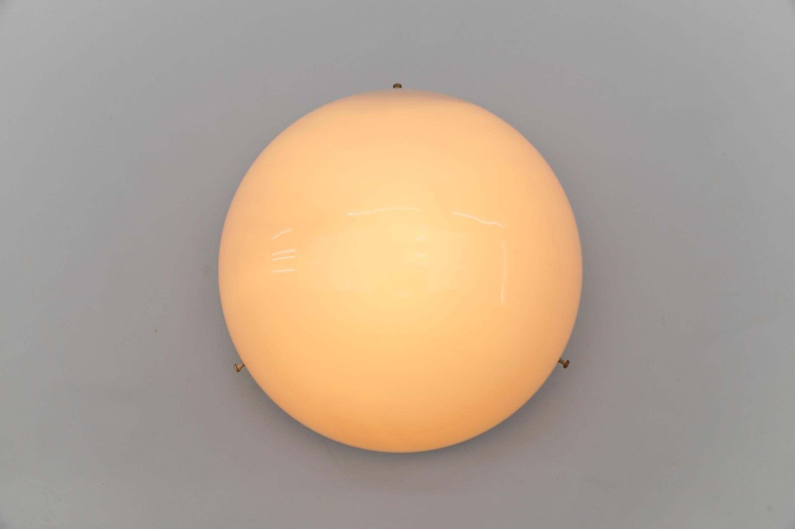 photo furniture 1. Of 12 Rare Minimalistic Bauhaus Plafoniere / Flush Mount Light, Germany 1930s