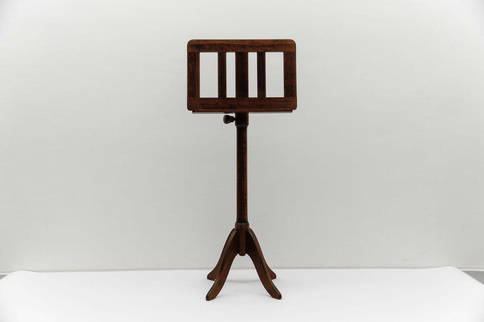 Cherry Wood Music Stand Art Deco Style France 1950s Mid Century Modern photo Home Decor