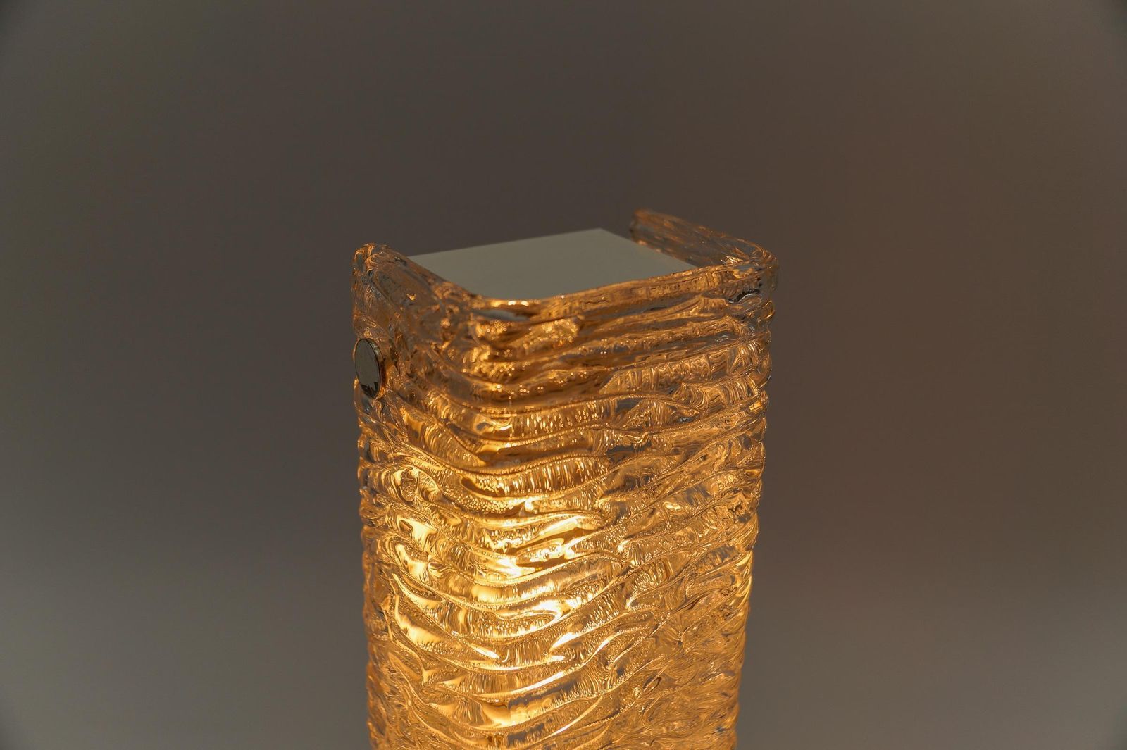 photo buy Set Of 2 Huge Glass Sconces From Kaiser Leuchten, 1960s Germany