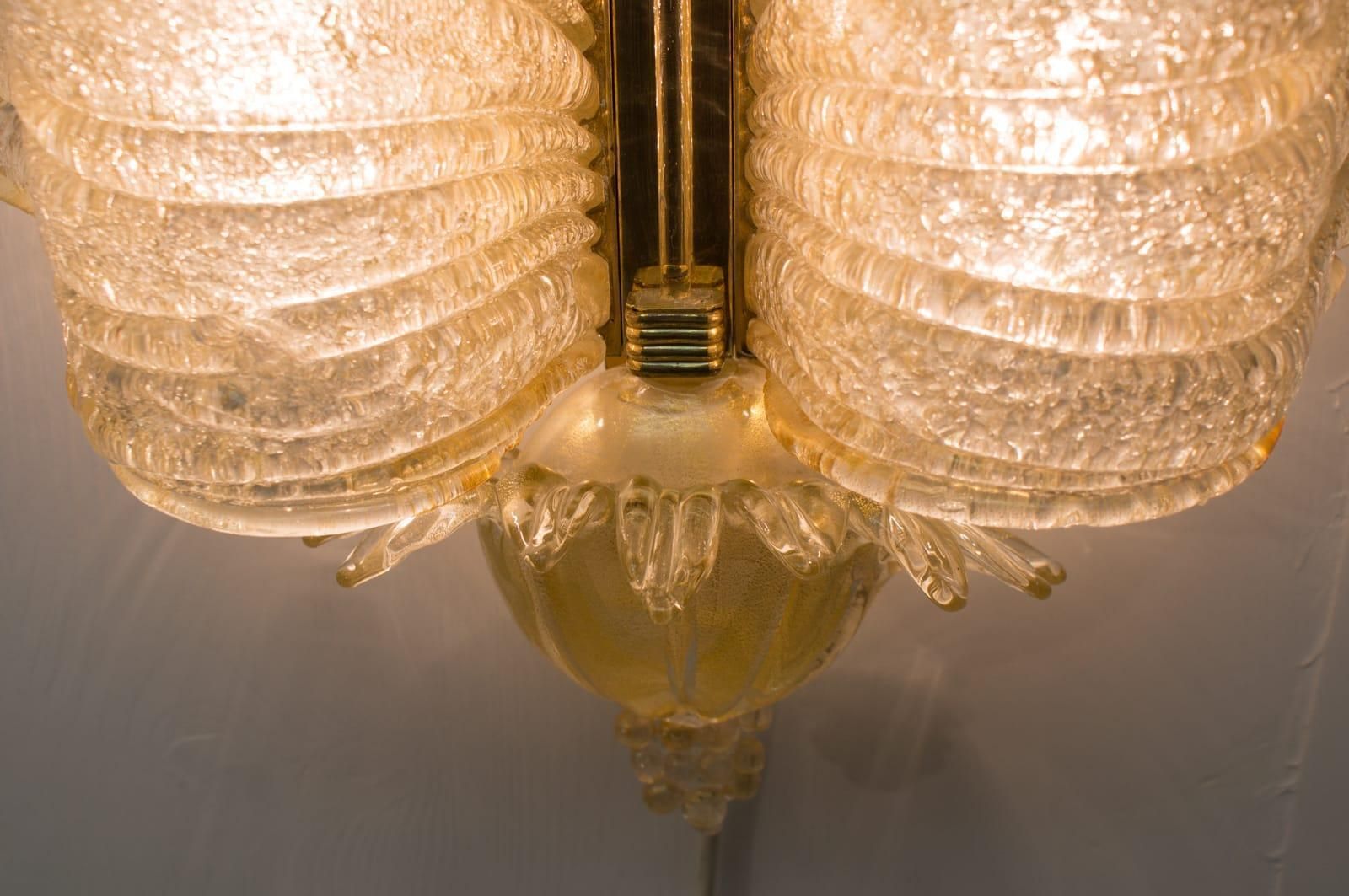 photo buy Rare And Wonderful Wall Light By Barovier & Toso, 1950s, Italy