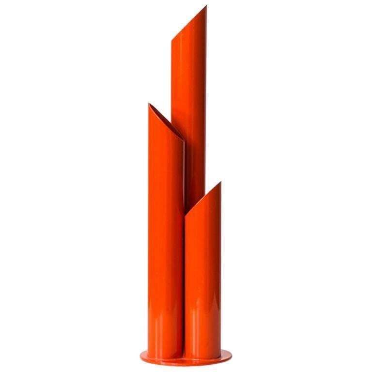 Ivar ålenius Björk Vase By Ystad Metall In Sweden