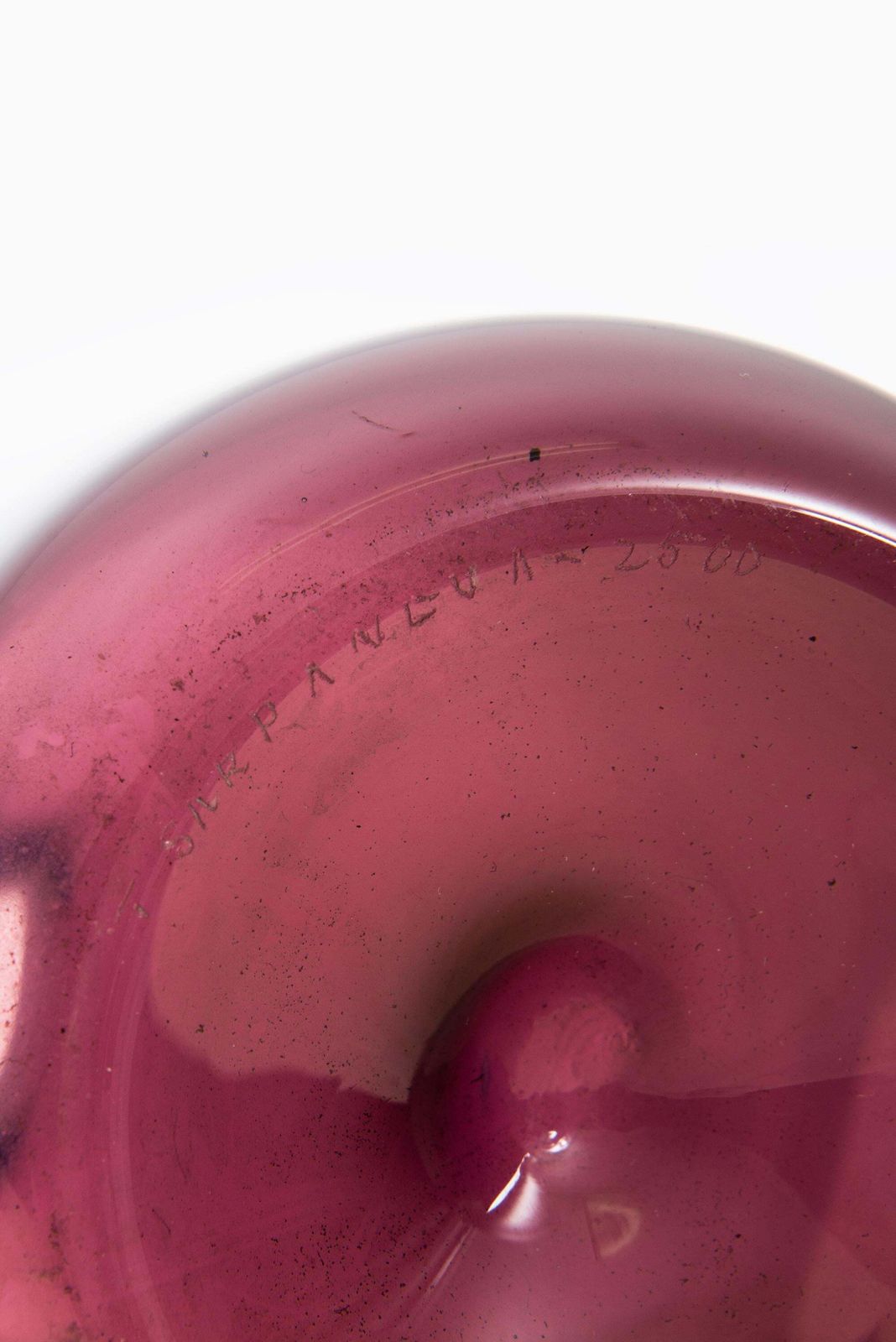 Timo Sarpaneva Glass Vase Model Pullo Produced By Iittala In Finland photo Home Decor