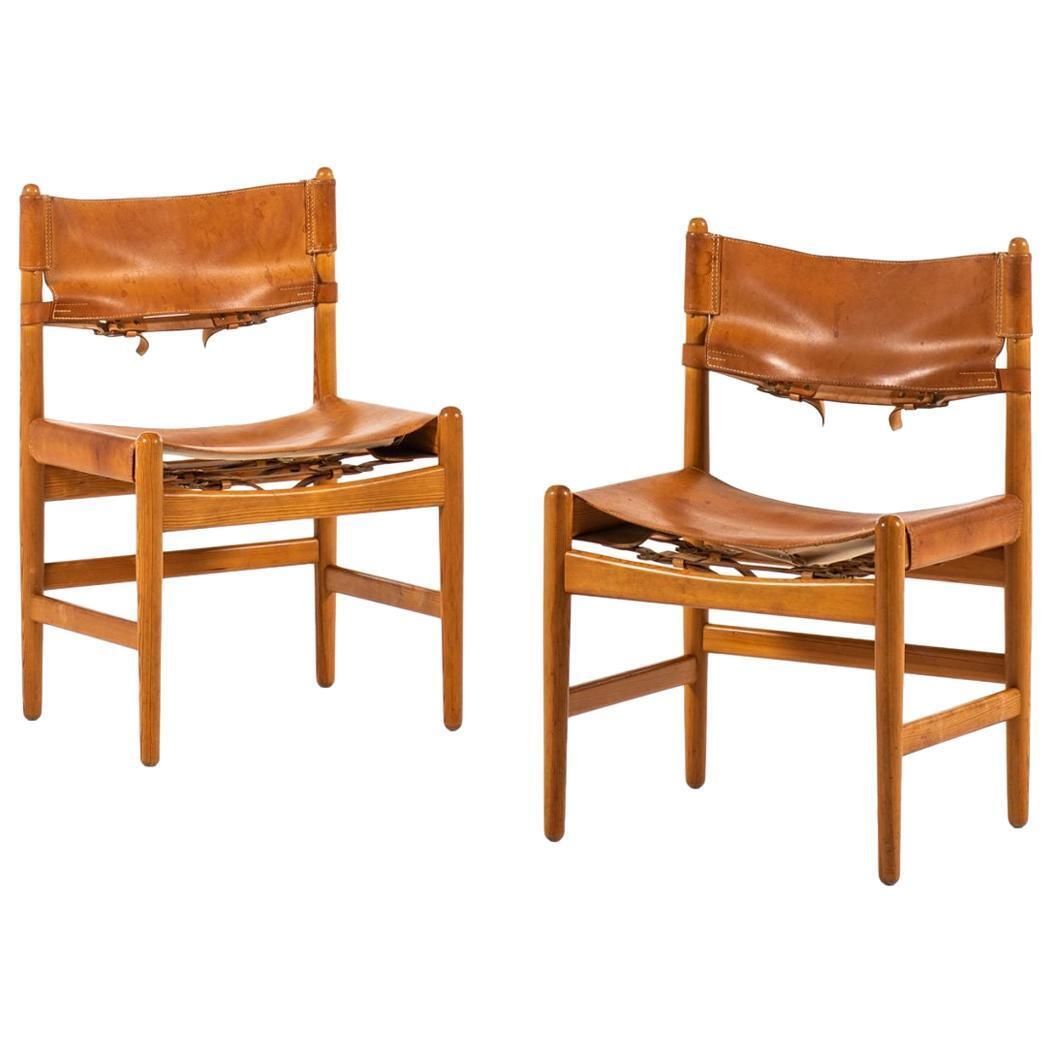 Børge Mogensen Chairs Produced By Svensk Fur In Sweden
