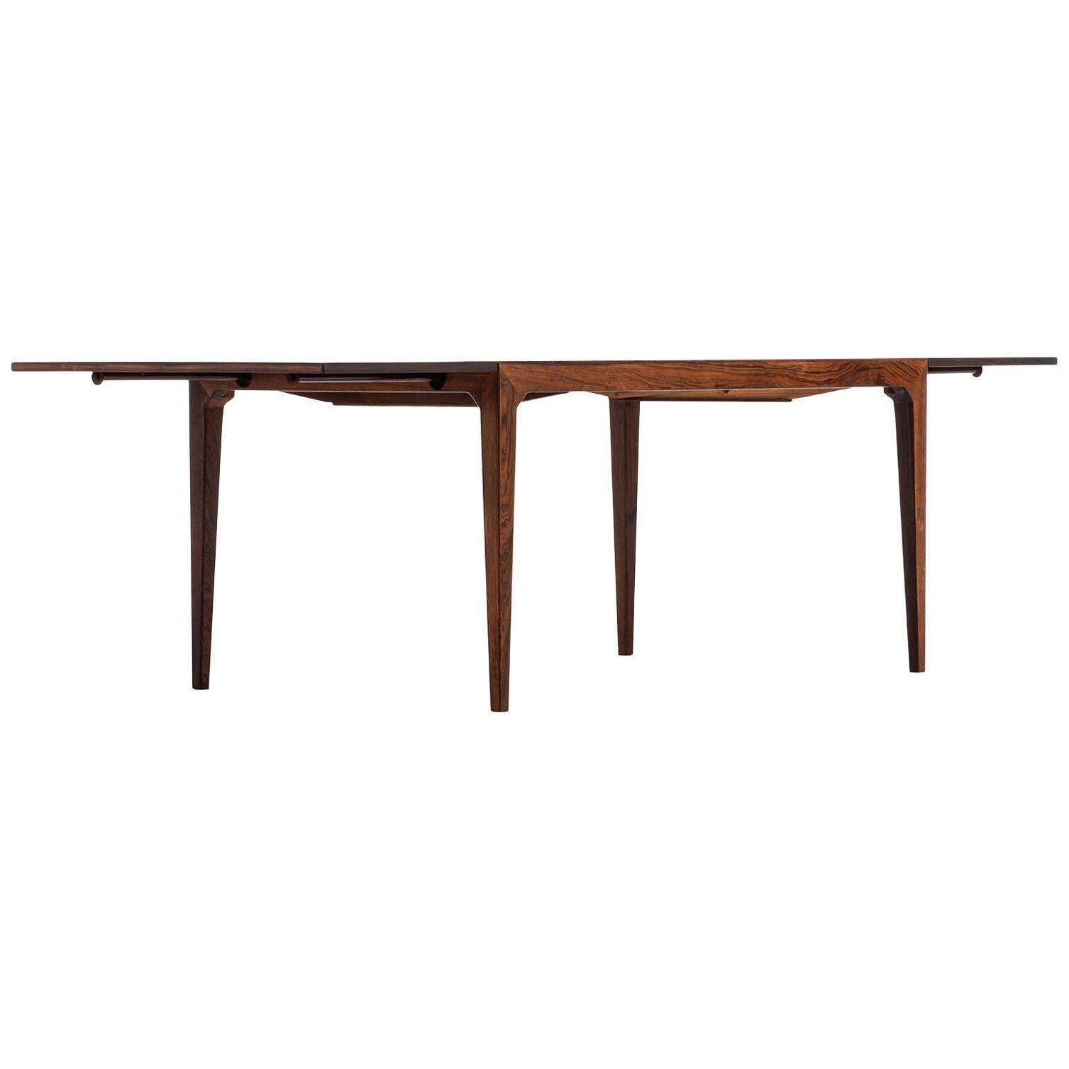 Poul Hundevad & Kai Winding Dining Table By Poul Hundevad & Co In Denmark
