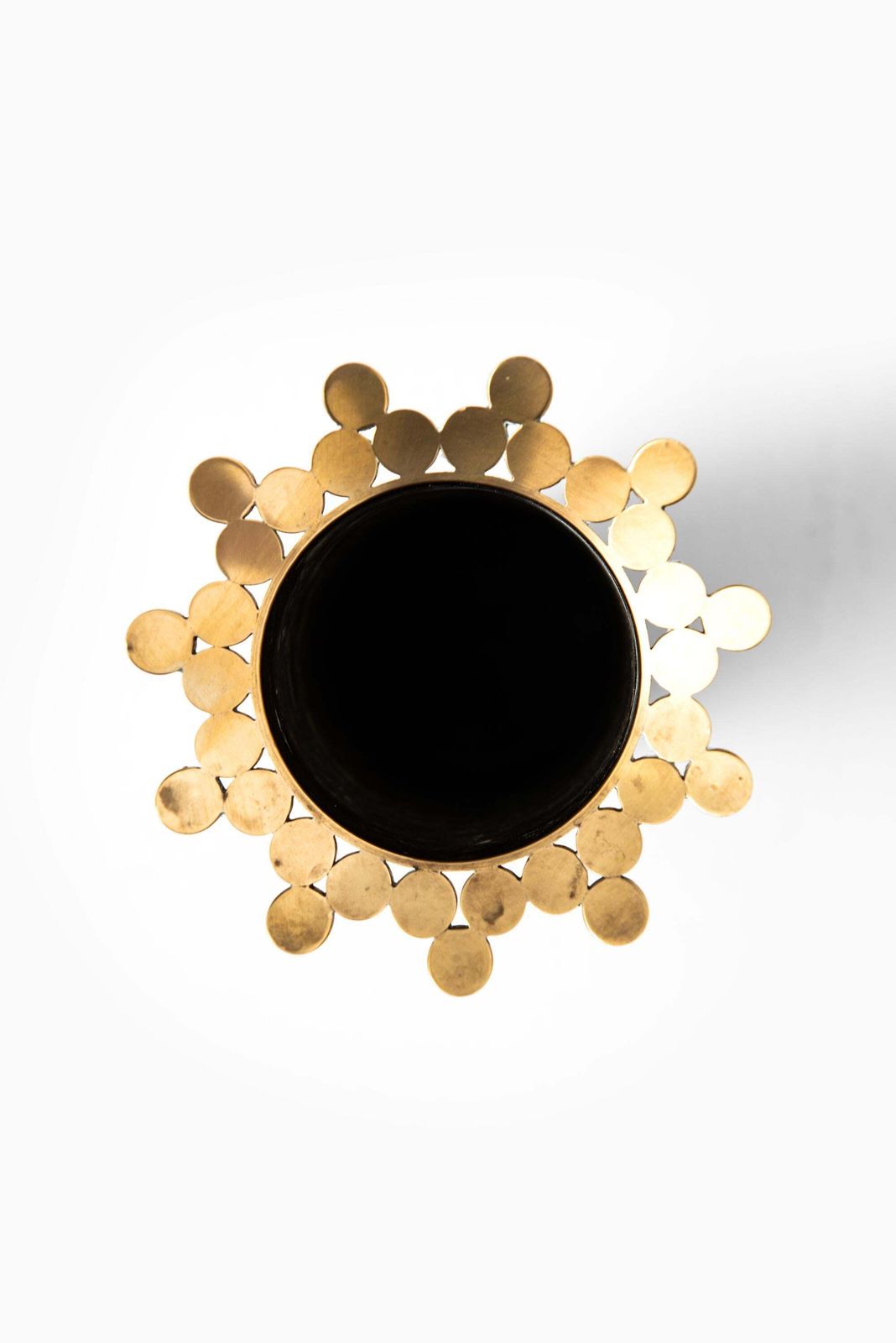 Pierre Forsell Vase In Brass Produced By Skultuna In Sweden photo Home Decor