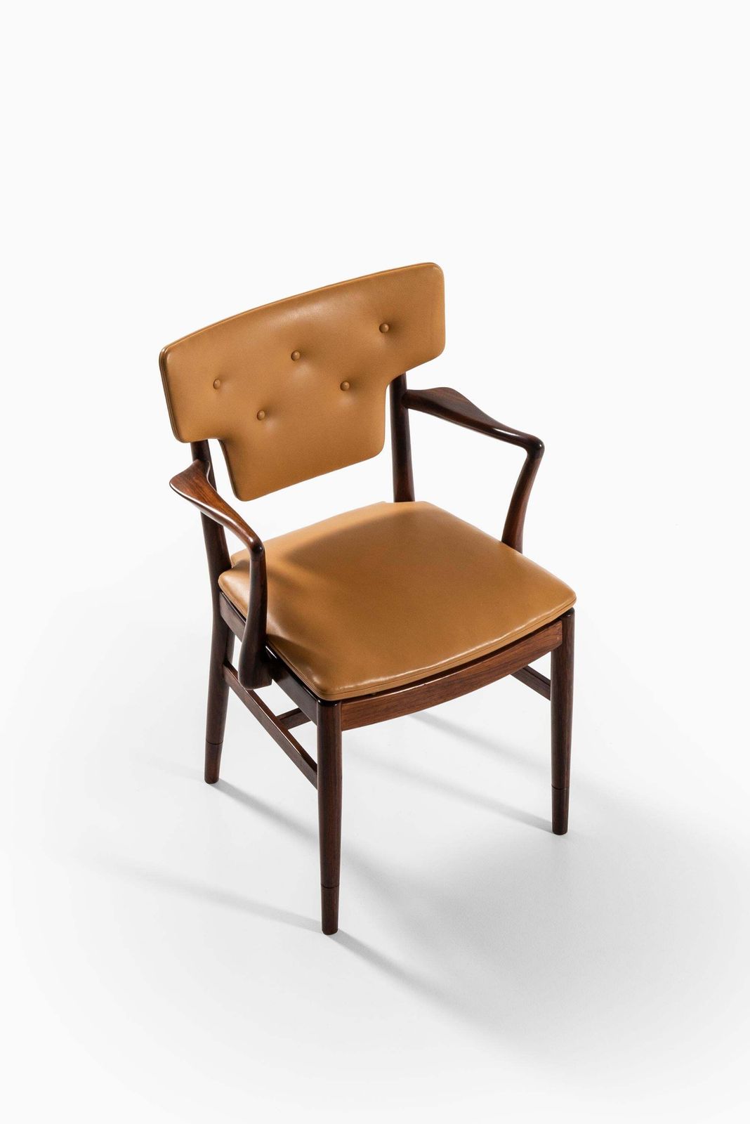 Acton Bjørn & Vilhelm Lauritzen Armchair Produced By Willy Back In Denmark photo vintage