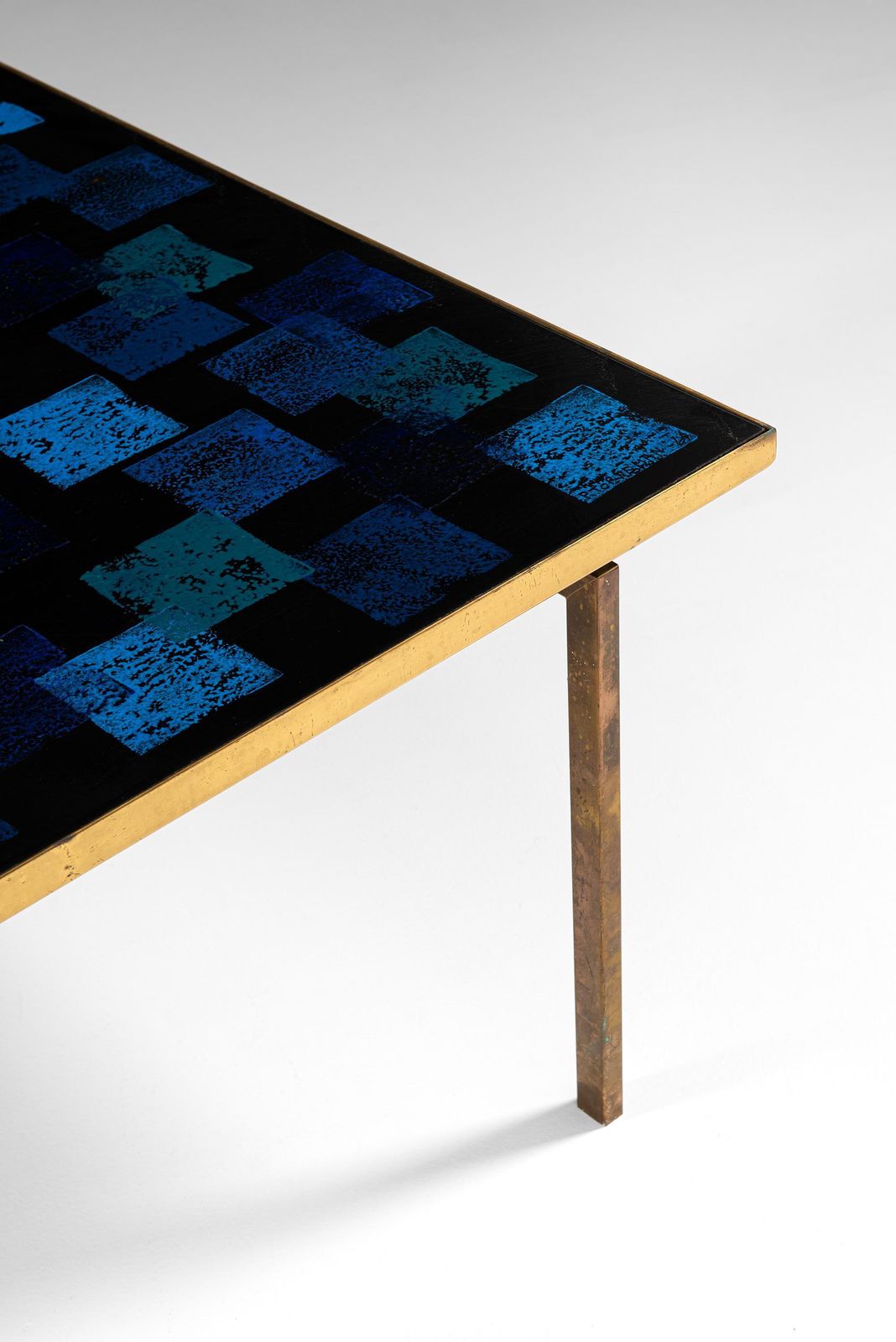 Carl Bjørn Coffee Table Produced By Nordiska Kompaniet In Sweden photo vintage