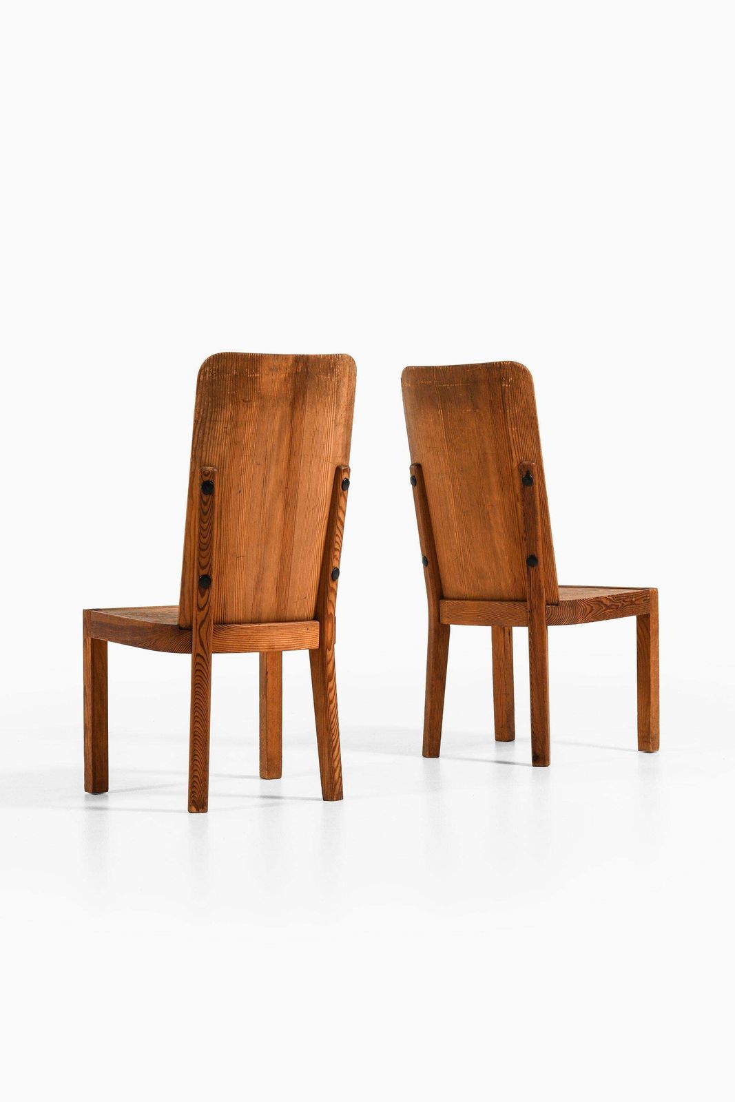 Pair Of Side Chairs Model Lovö By Axel Einar Hjorth, 1932, Nordiska Kompaniet photo for sale